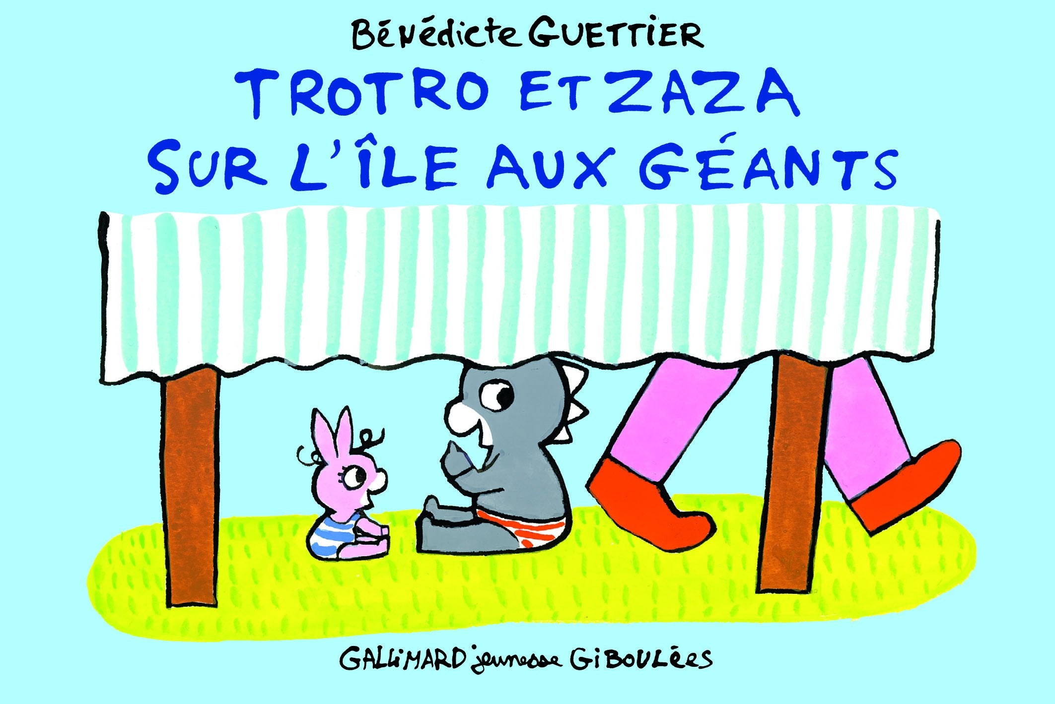 Trotro et Zaza sur l'île aux géants: C'est super d'être un grand frère 9782070664337