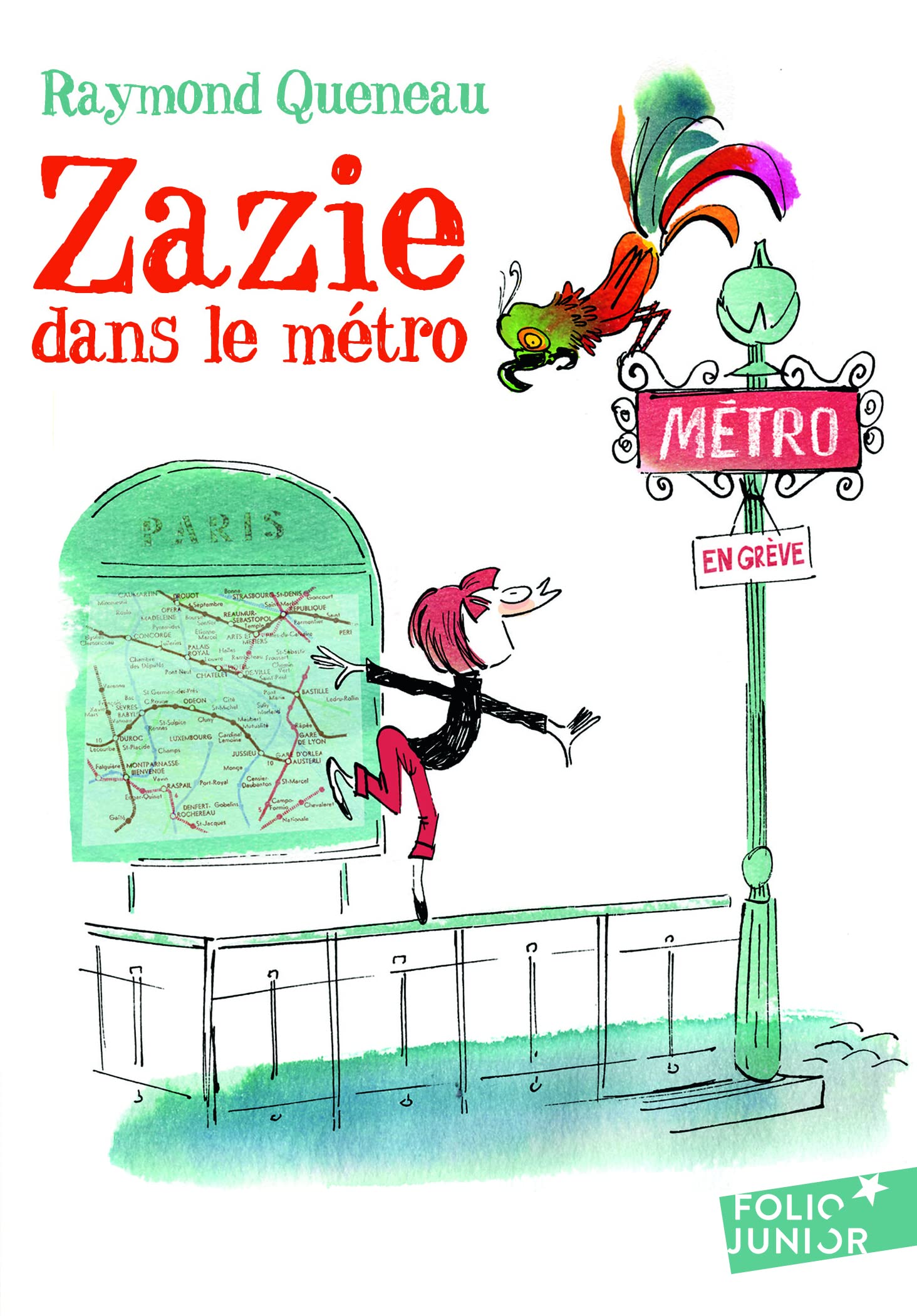 ZAZIE DANS LE METRO 9782070623198