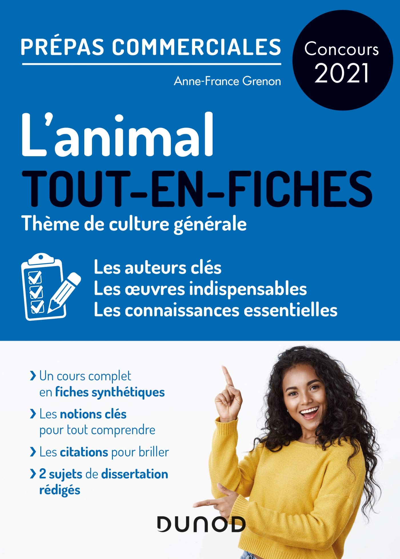 L'animal - Prépas commerciales - Concours 2021 - Tout-en-fiches: Tout-en-fiches (2021) 9782100809769