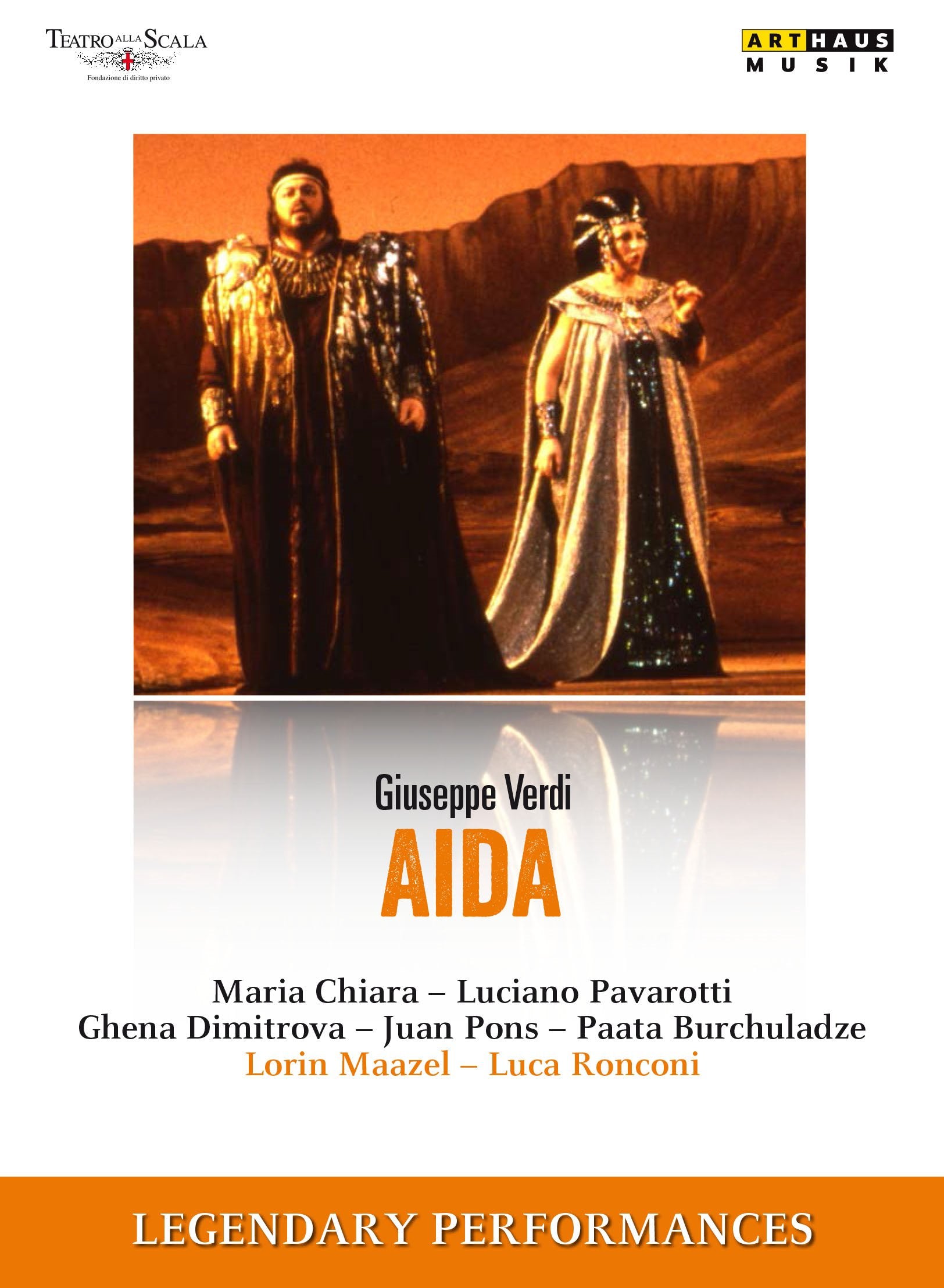 Verdi : Aida / Théâtre de la Scala de Milan,1985 0807280908695