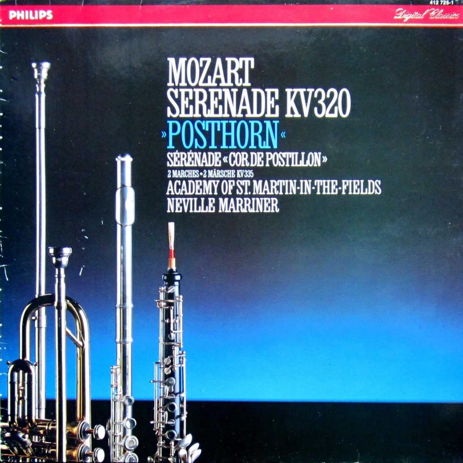 Mozart-Marriner -Marches-Serenade 0028941272515