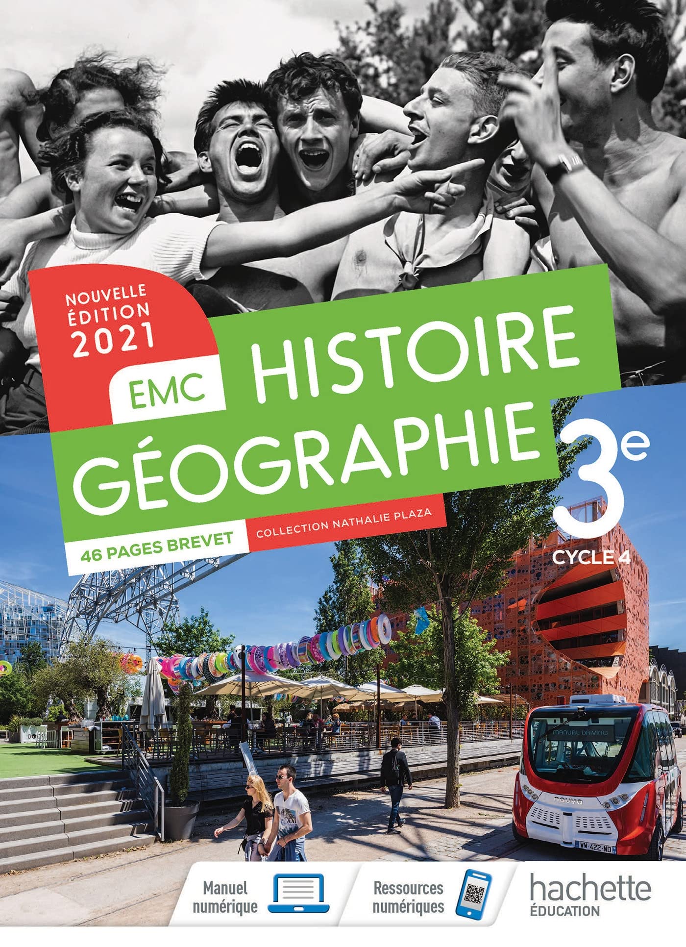 Histoire - Géographie EMC 3e - Livre élève - Ed. 2021 9782017066835