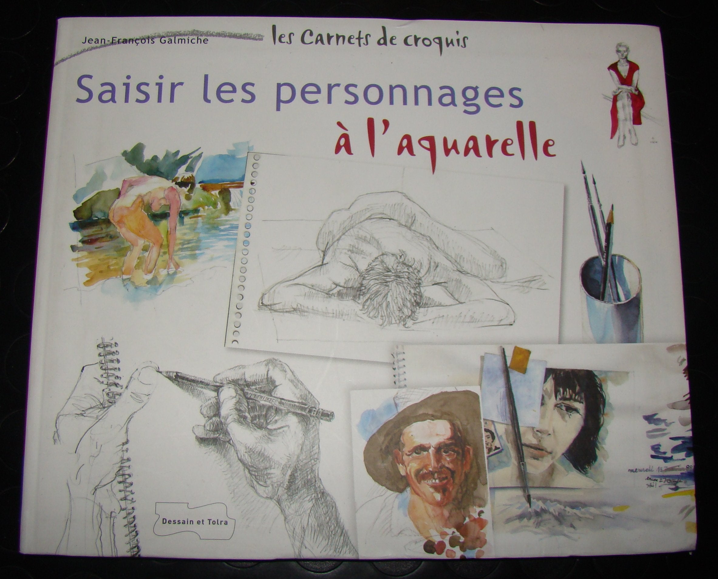 Saisir les personnages à l'aquarelle 9782295003522