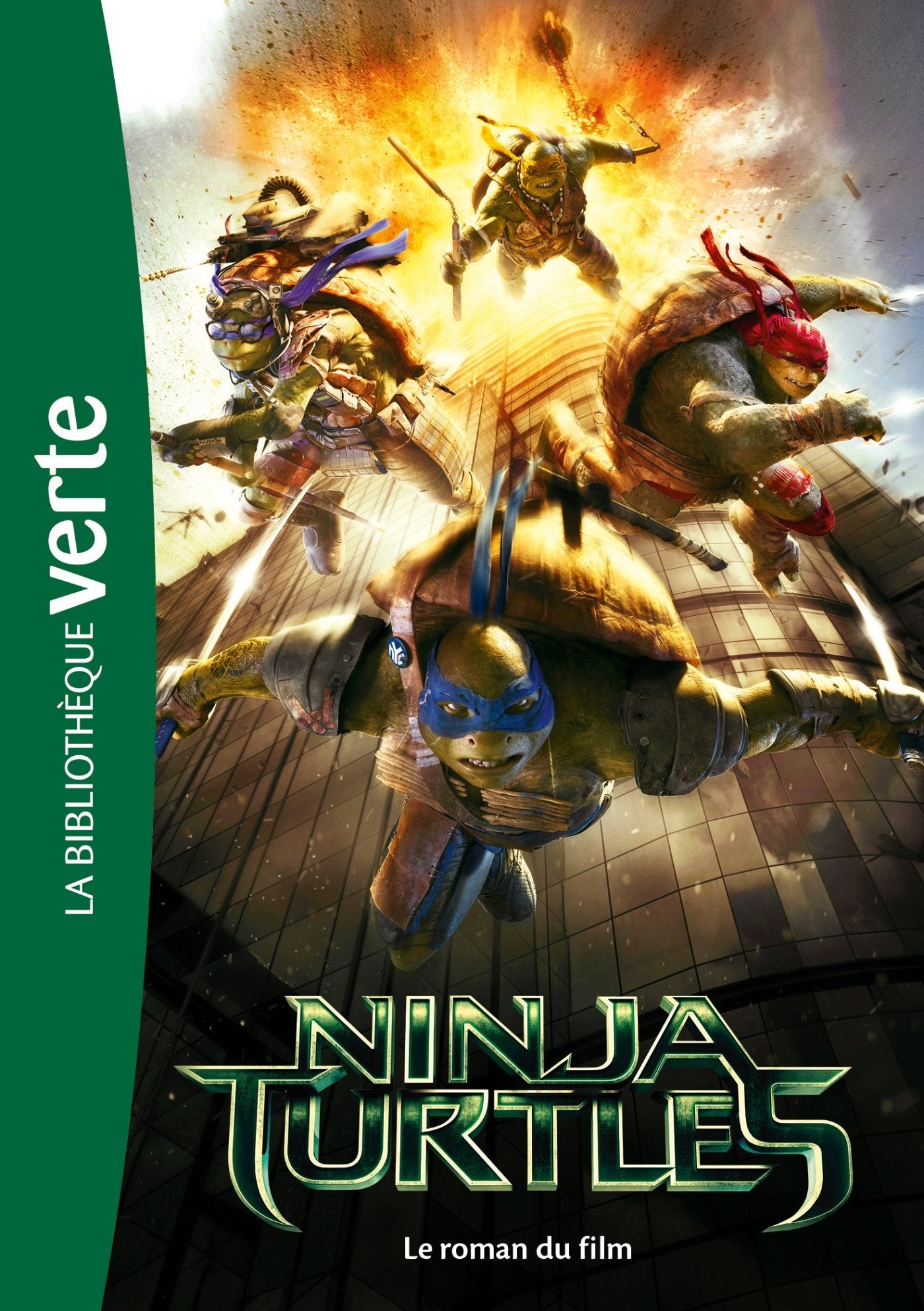 Les Tortues Ninja - Le Roman du film 9782014002713