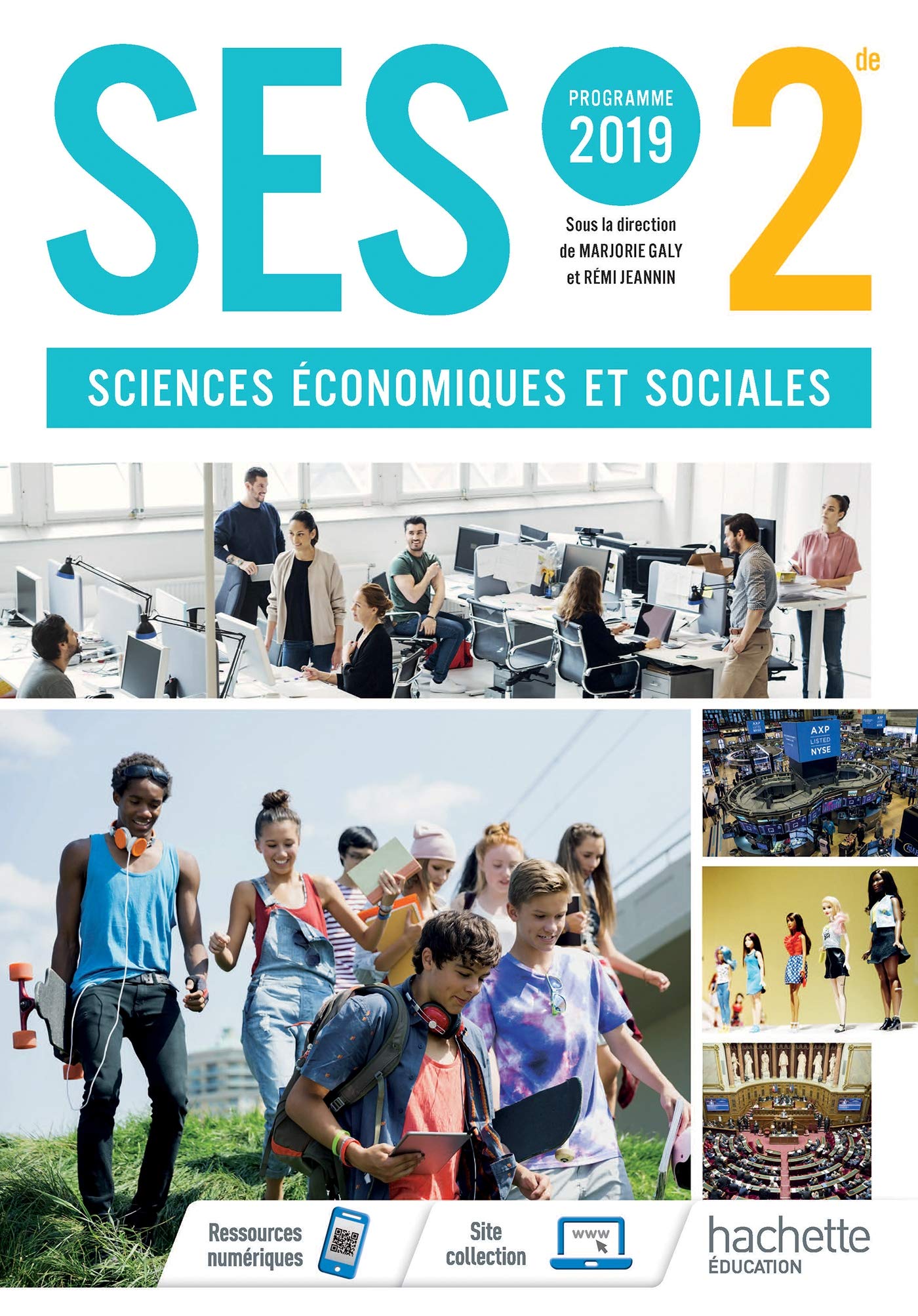 SES 2nde - Livre Élève - Ed. 2019 9782013954235