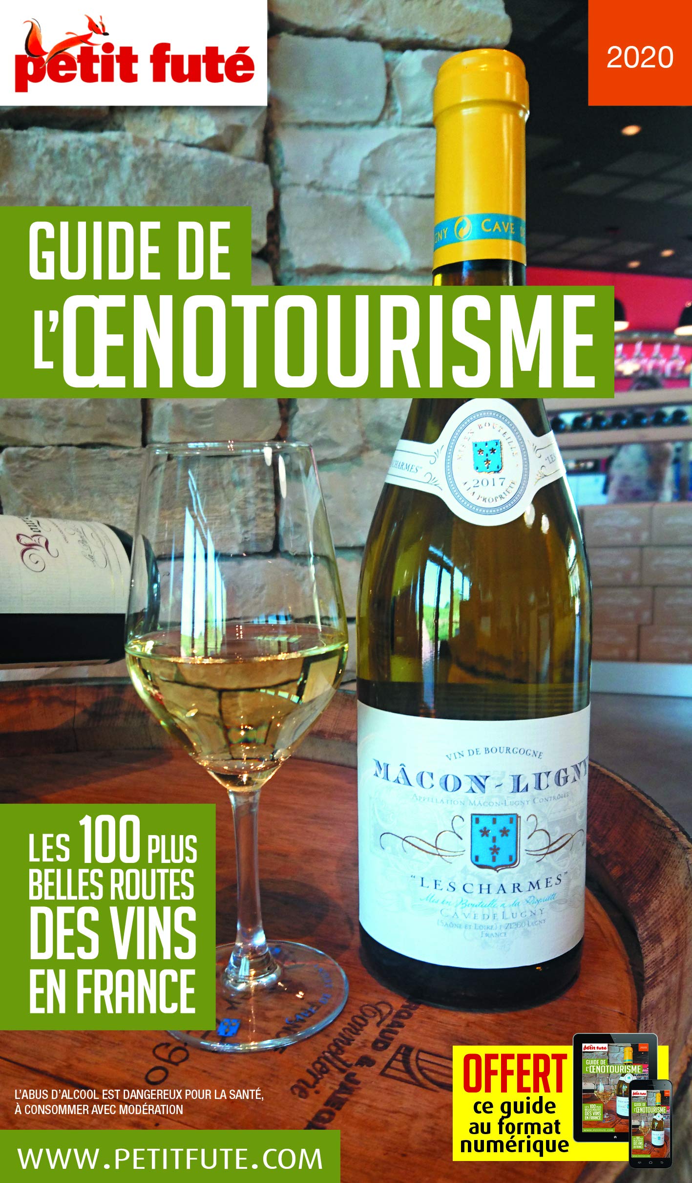 Guide De L'Oenotourisme 2020 Petit Futé 9782305019314