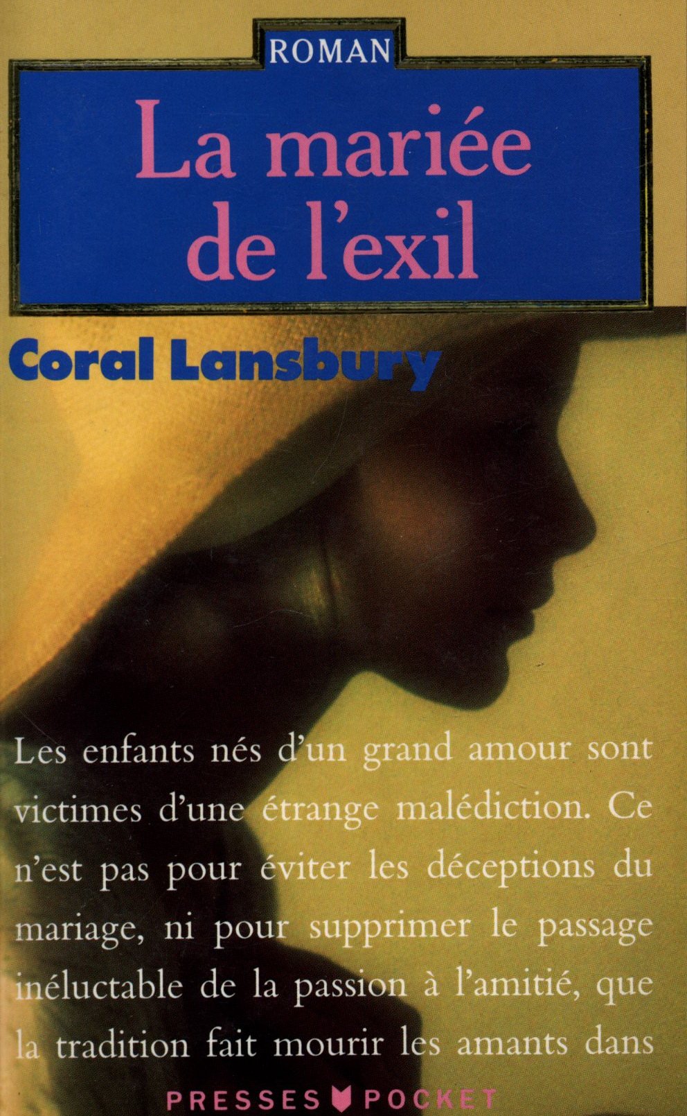 La mariée de l'exil 9782266051194