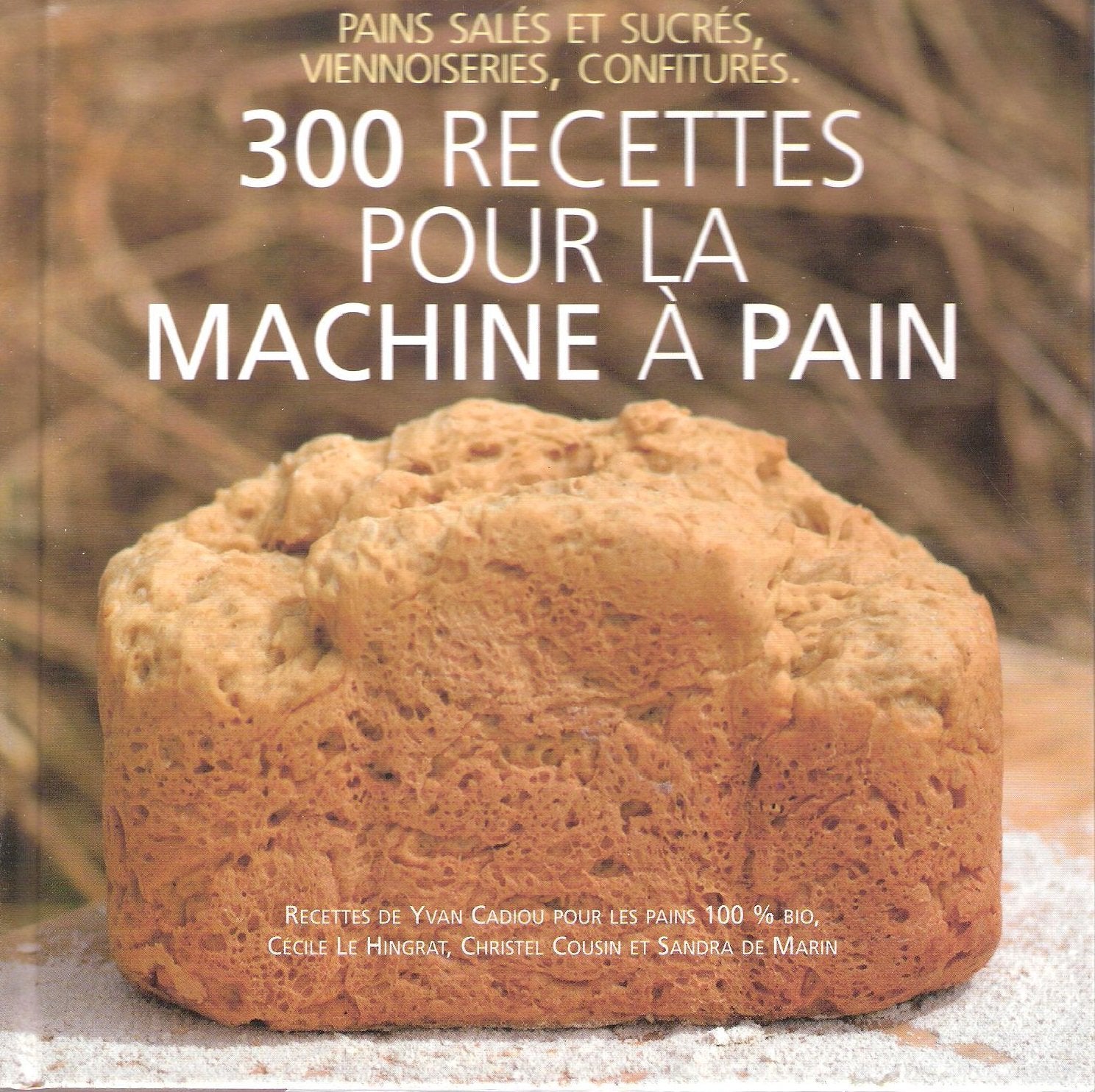 300 recettes pour la machine à pain 9782298006964