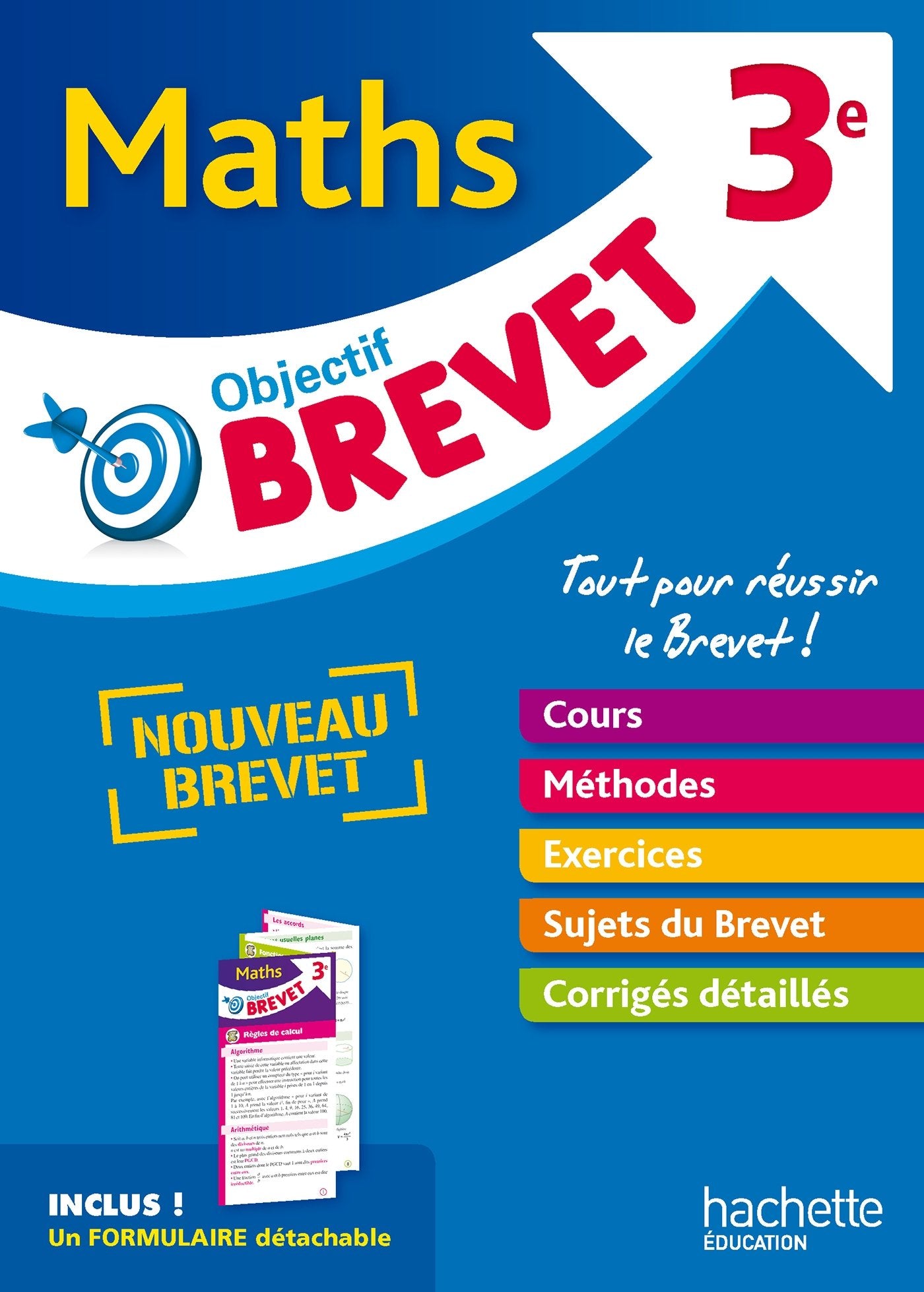 Objectif Brevet - L'épreuve de Maths - Nouveau programme 2016 9782012903265