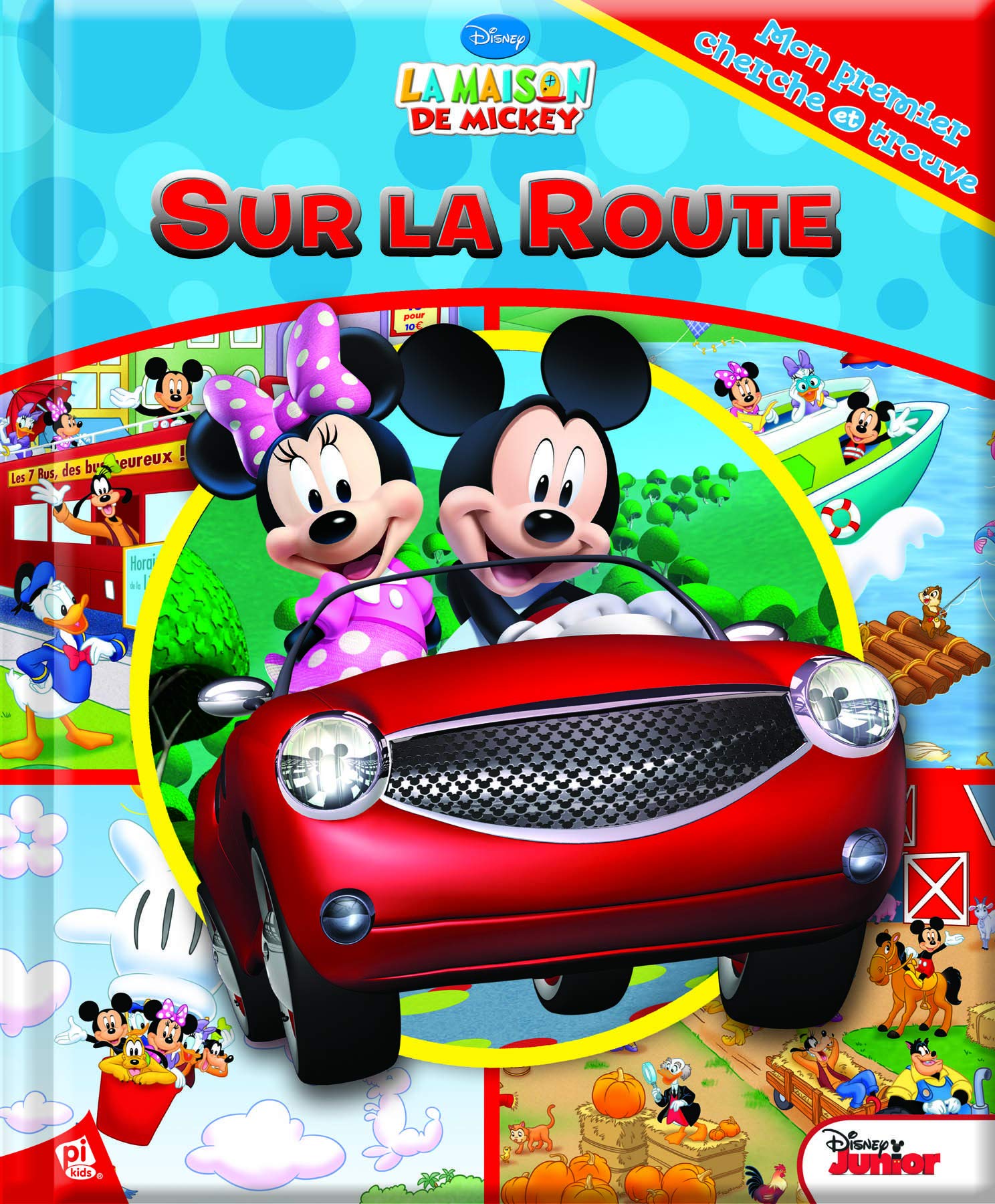 MICKEY - SUR LA ROUTE ! MON PREMIER CHERCHE ET TROUVE 9781450865340