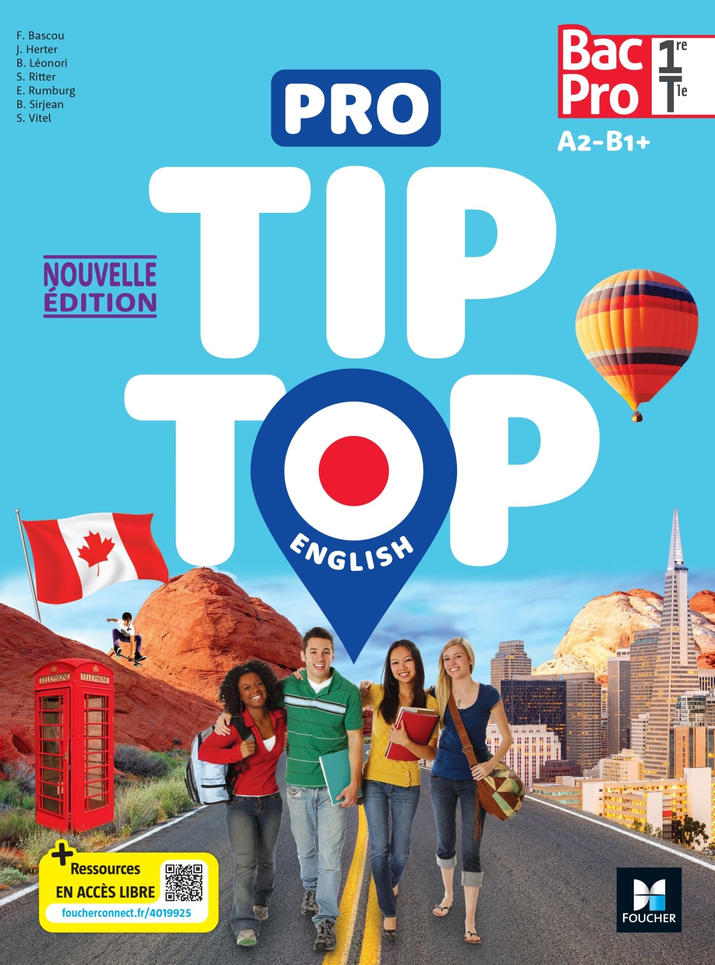 PRO TIP TOP ENGLISH - Anglais 1re-Tle Bac Pro - Ed. 2024 - Livre élève 9782216171729