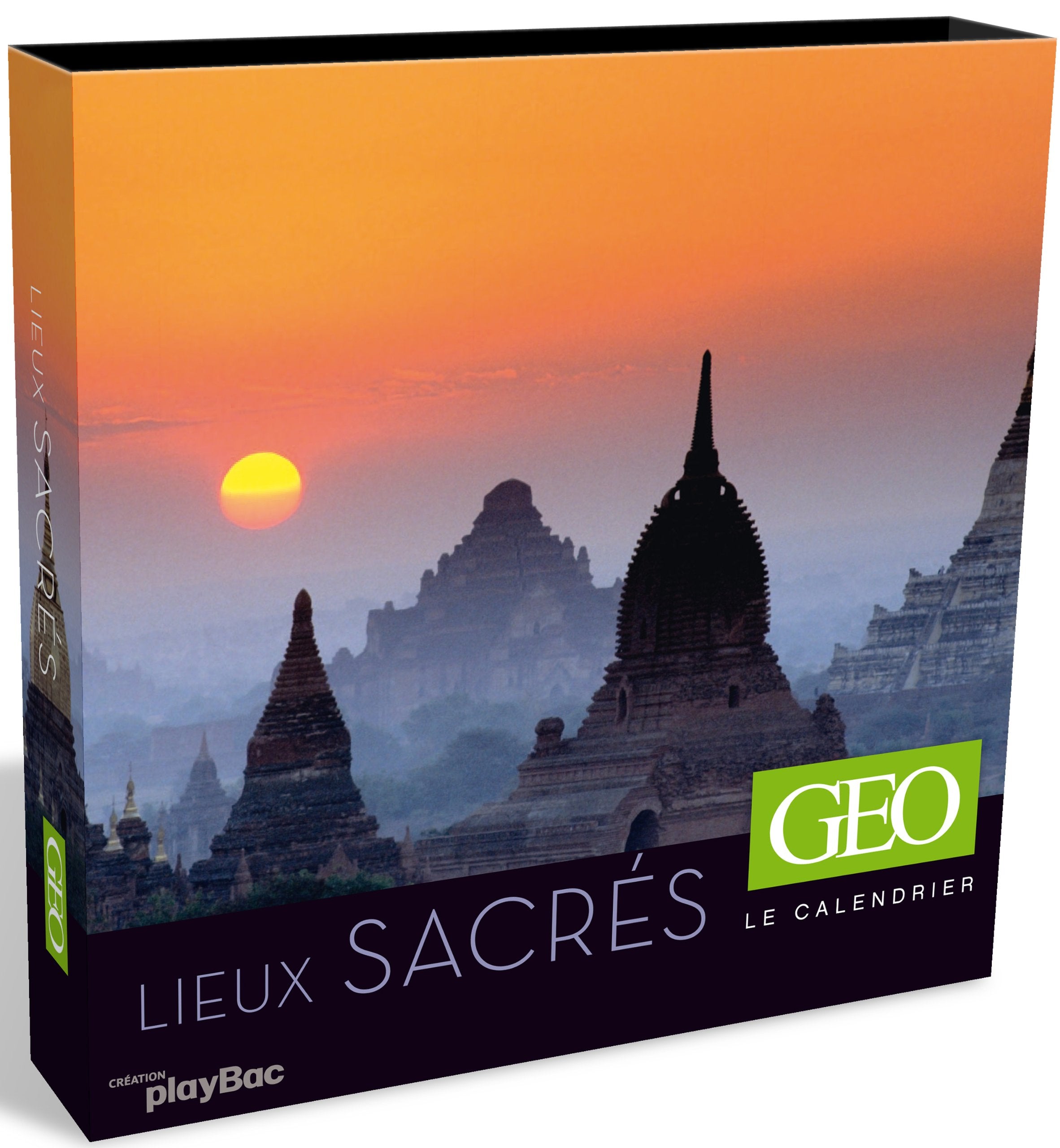 Le calendrier Géo - Lieux sacrés 9782809647891