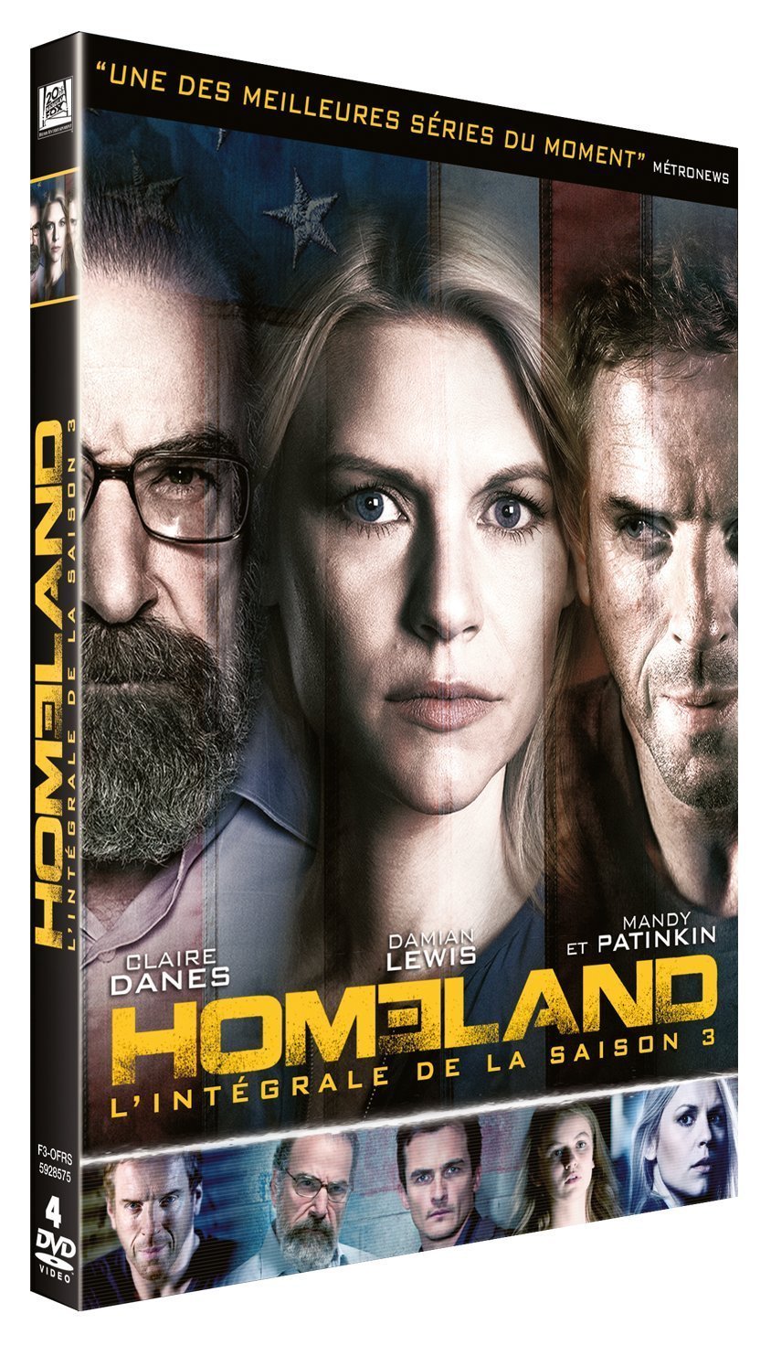 Homeland-L'intégrale de la Saison 3 [Édition Limitée] 3344428056803