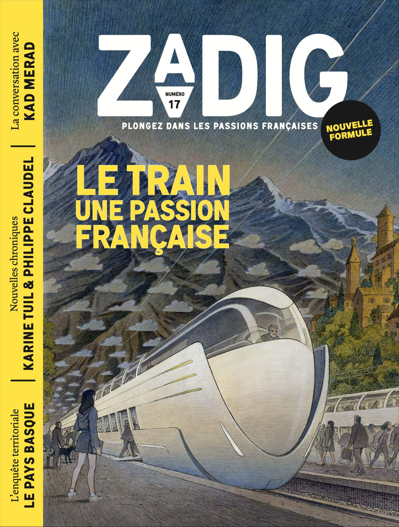 ZADIG N17 - LE TRAIN, UNE PASSION FRANÇAISE 9782490941445