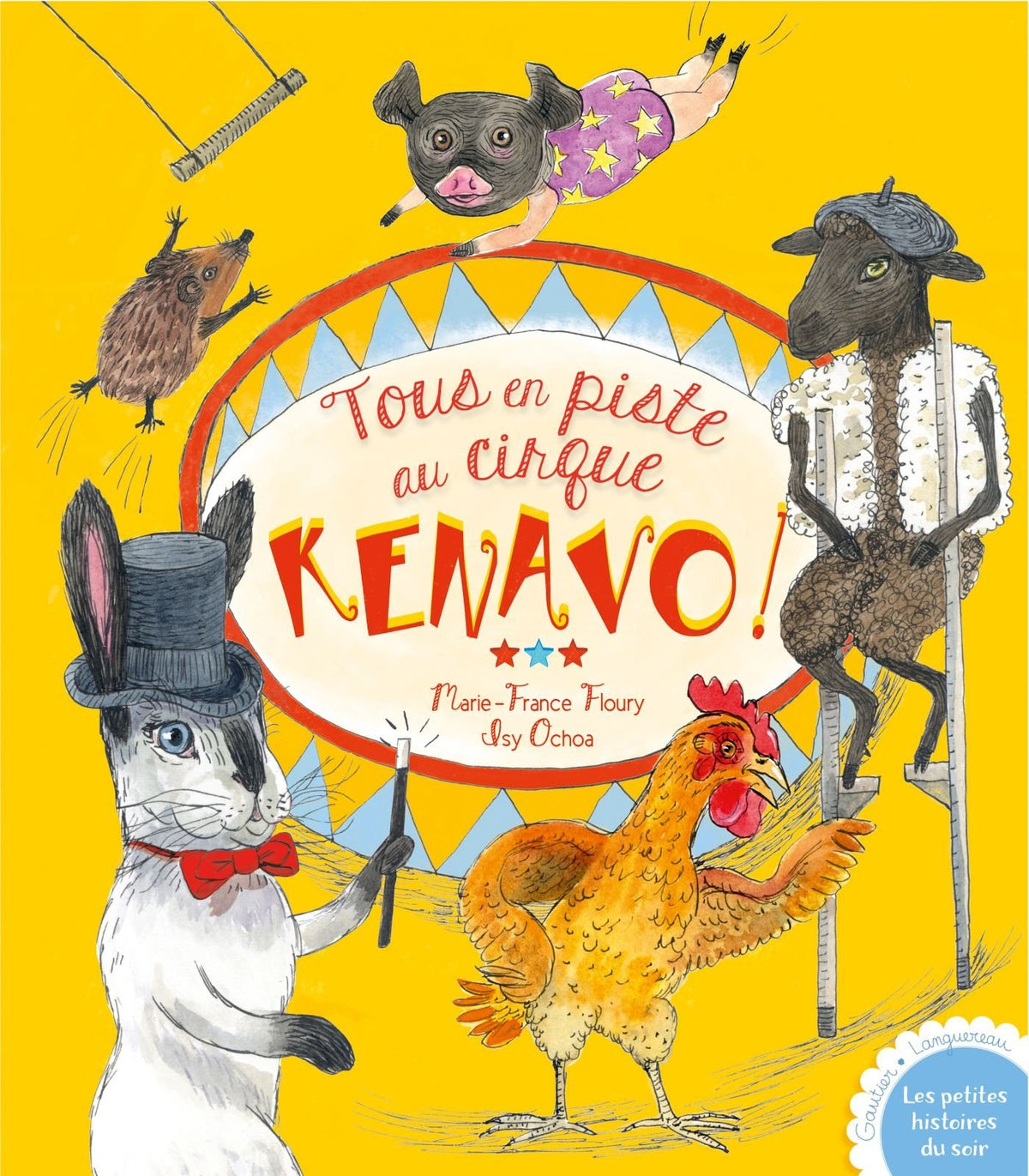 Tout en piste au cirque Kénavo ! 9782013978675