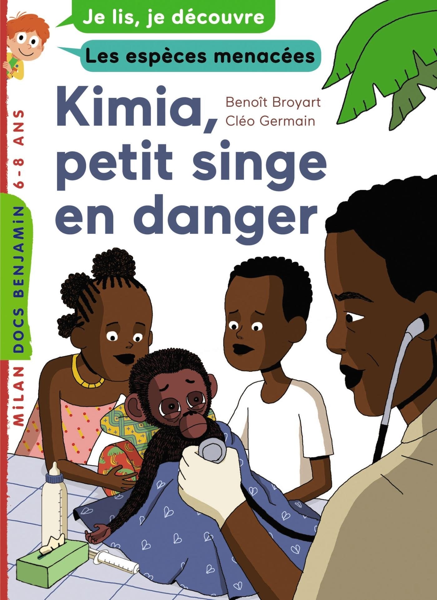 Kimia, petit singe en danger 9782745981714