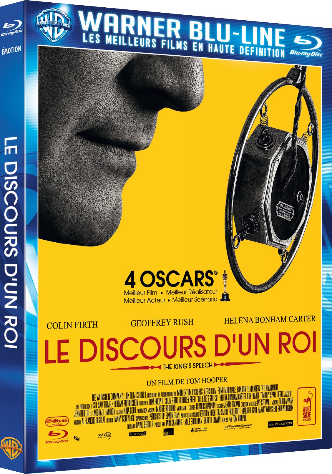 Le Discours d'un roi [Blu-ray] 3700301022301