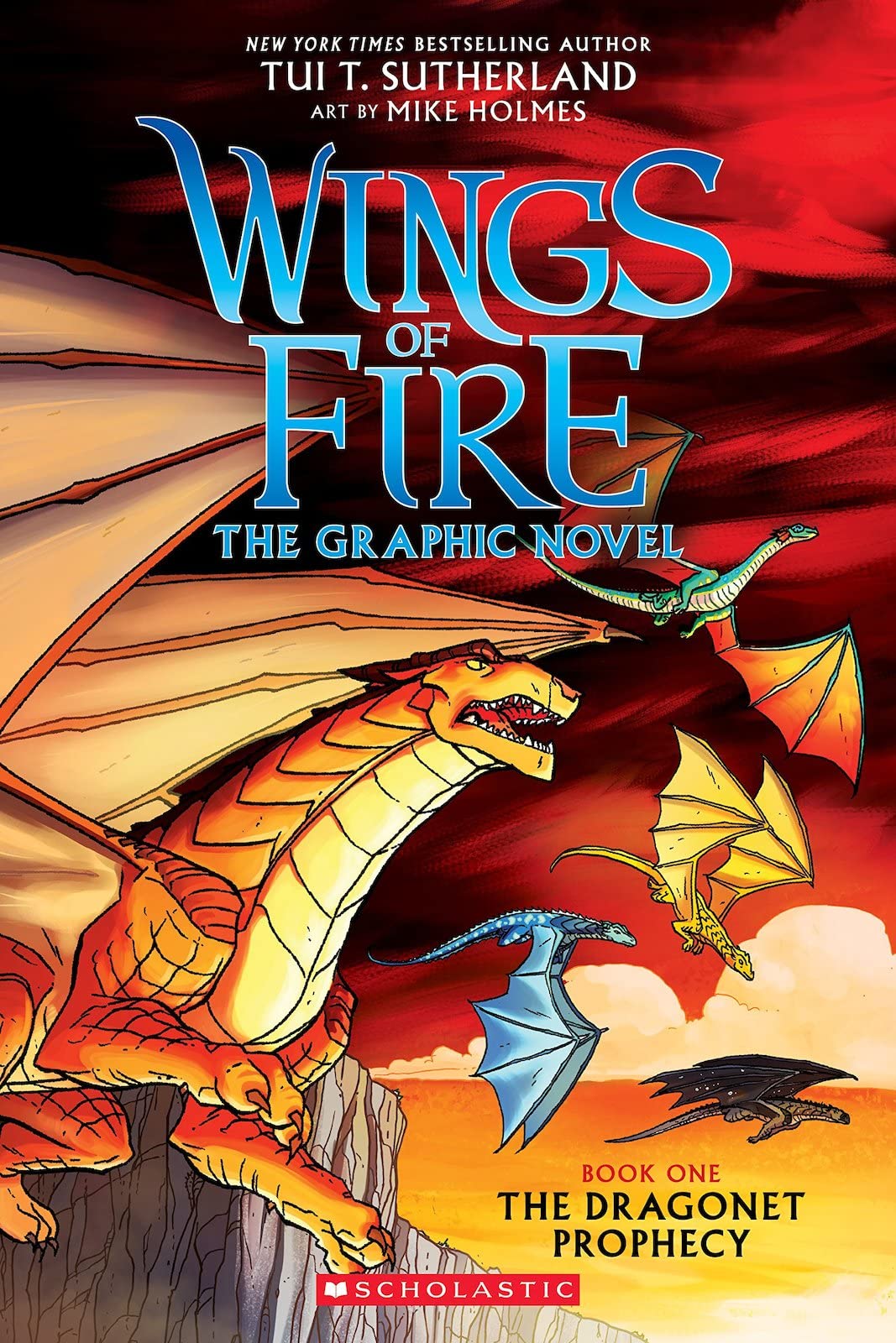 The Dragonet Prophecy (Wings of Fire Graphic Novel #1): The Graphic Novel Volume 1 9780545942157