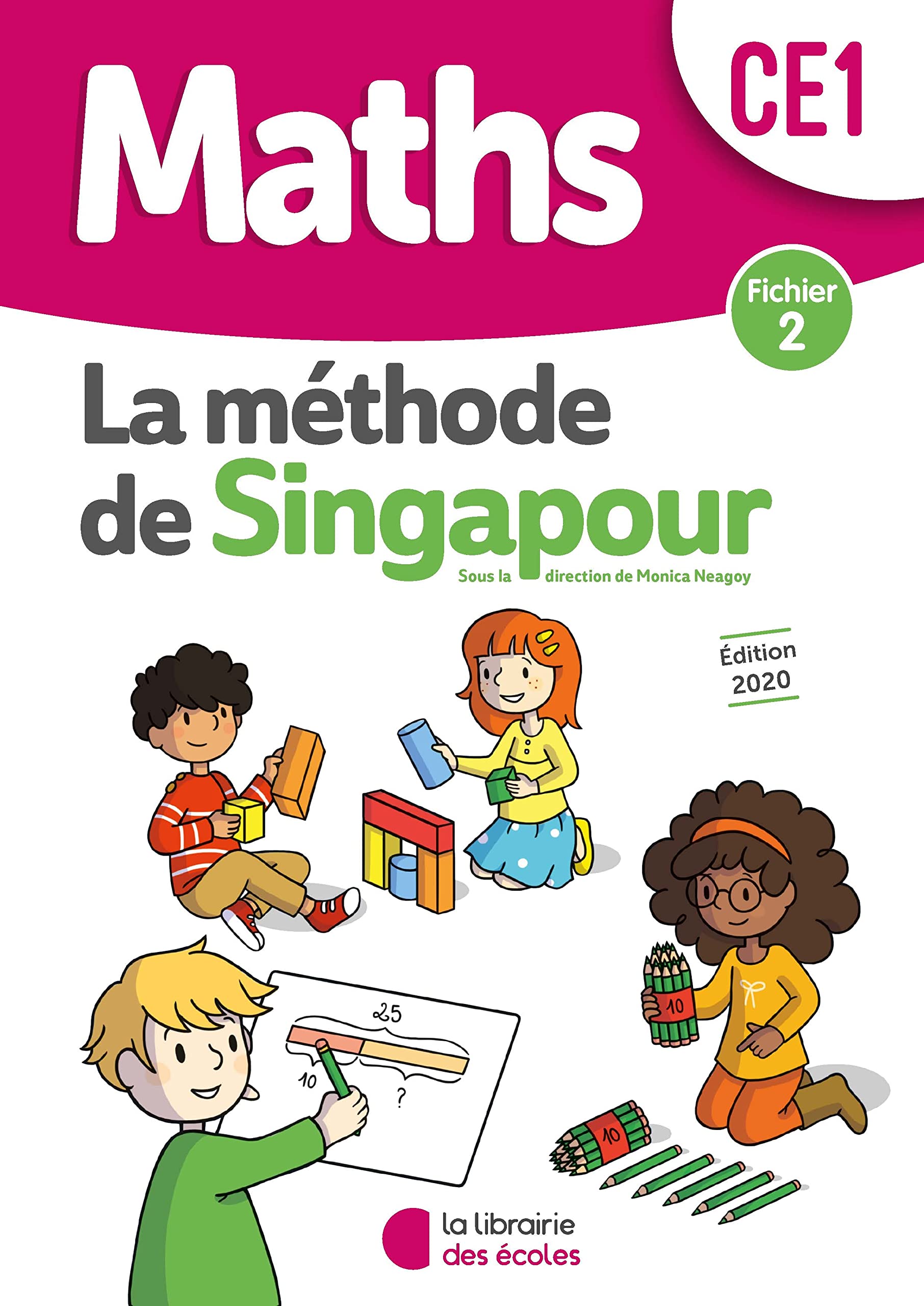Méthode de Singapour CE1 (2020) - Fichier de l'élève 2 9782369404132