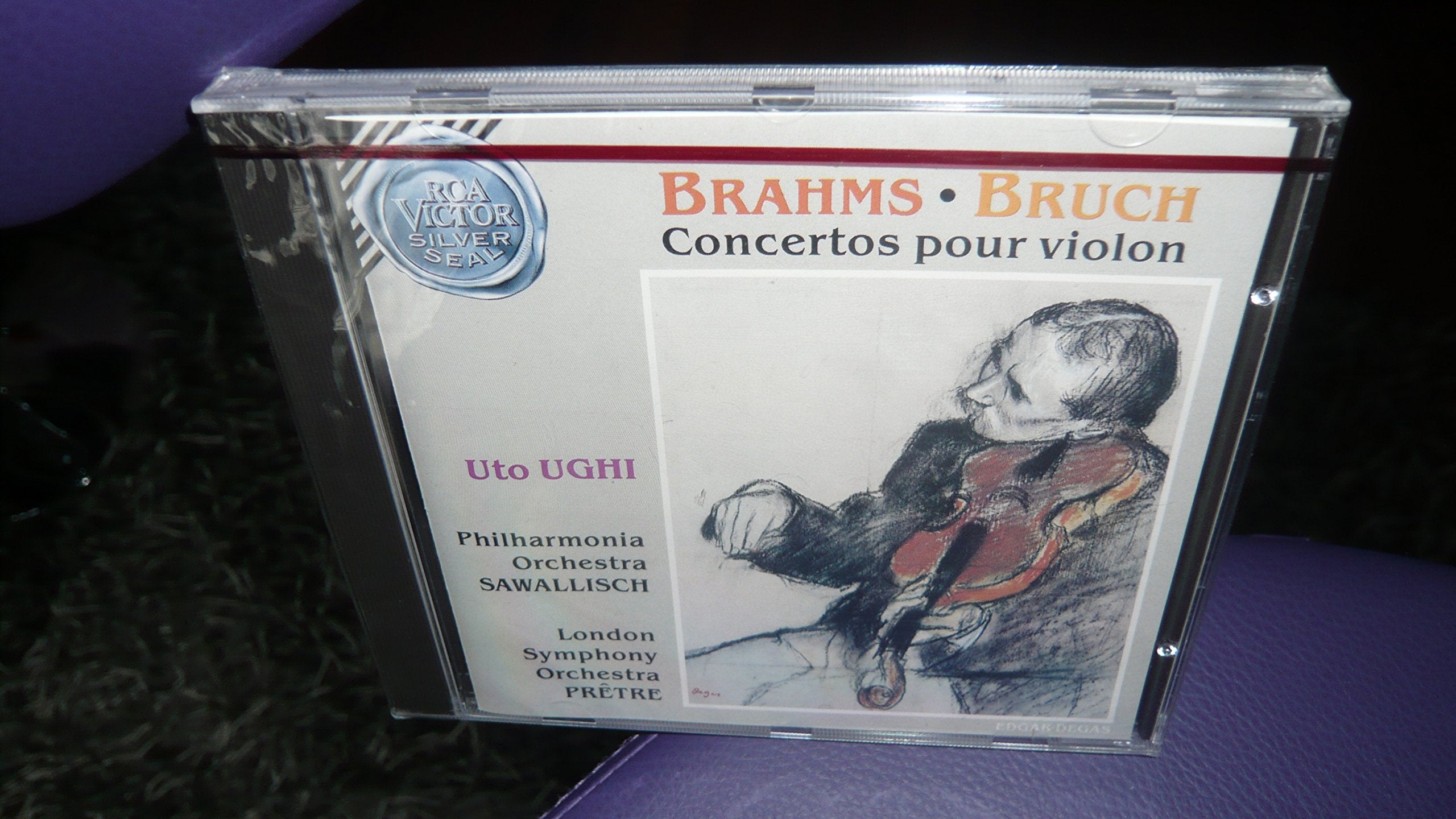 Brahms: Concerto, Op.77 / Bruch: Concertos pour Violon N° 1 Op.26 0035626063528