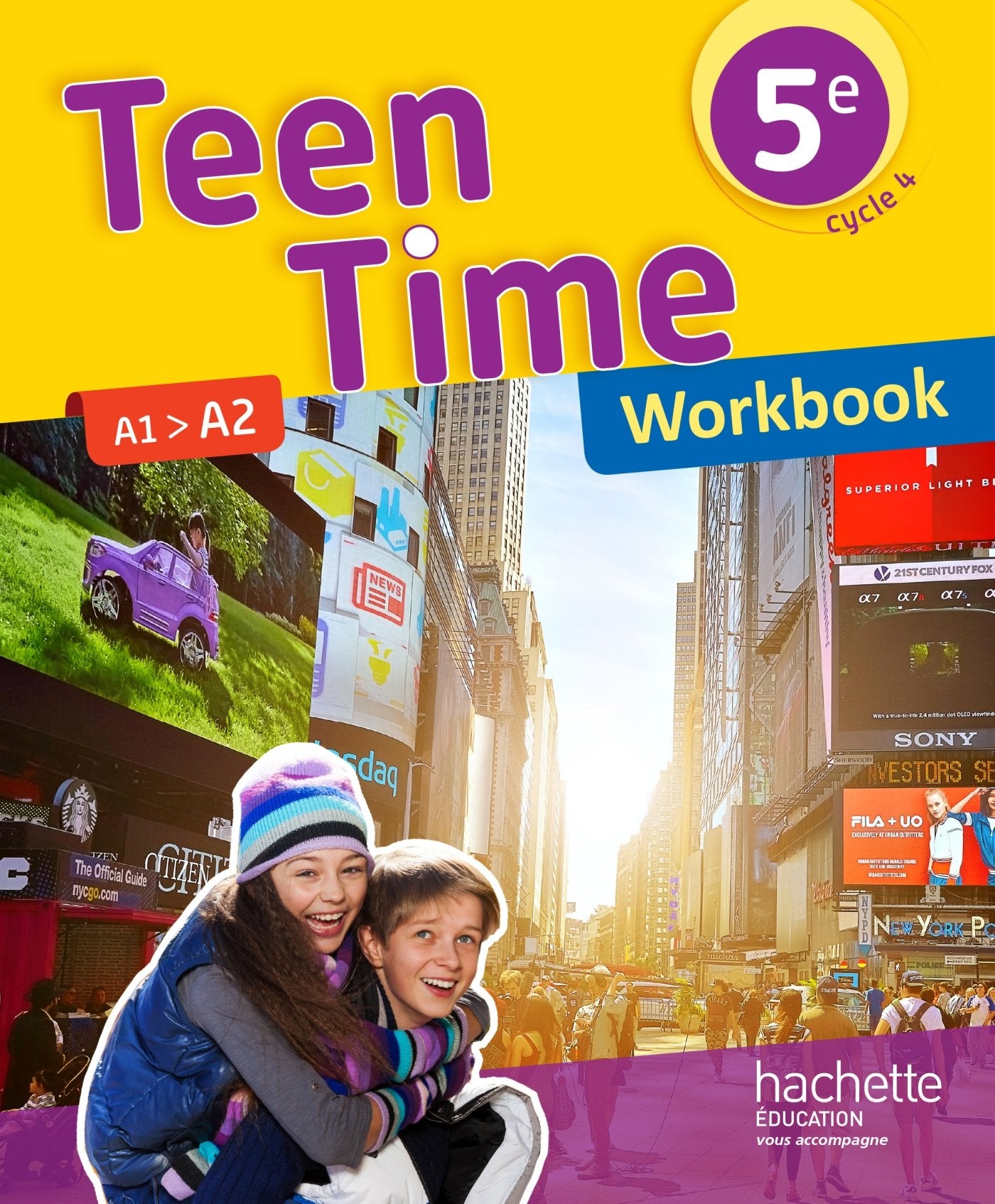 Teen Time anglais cycle 4 / 5e - Workbook - éd. 2017 9782014627282