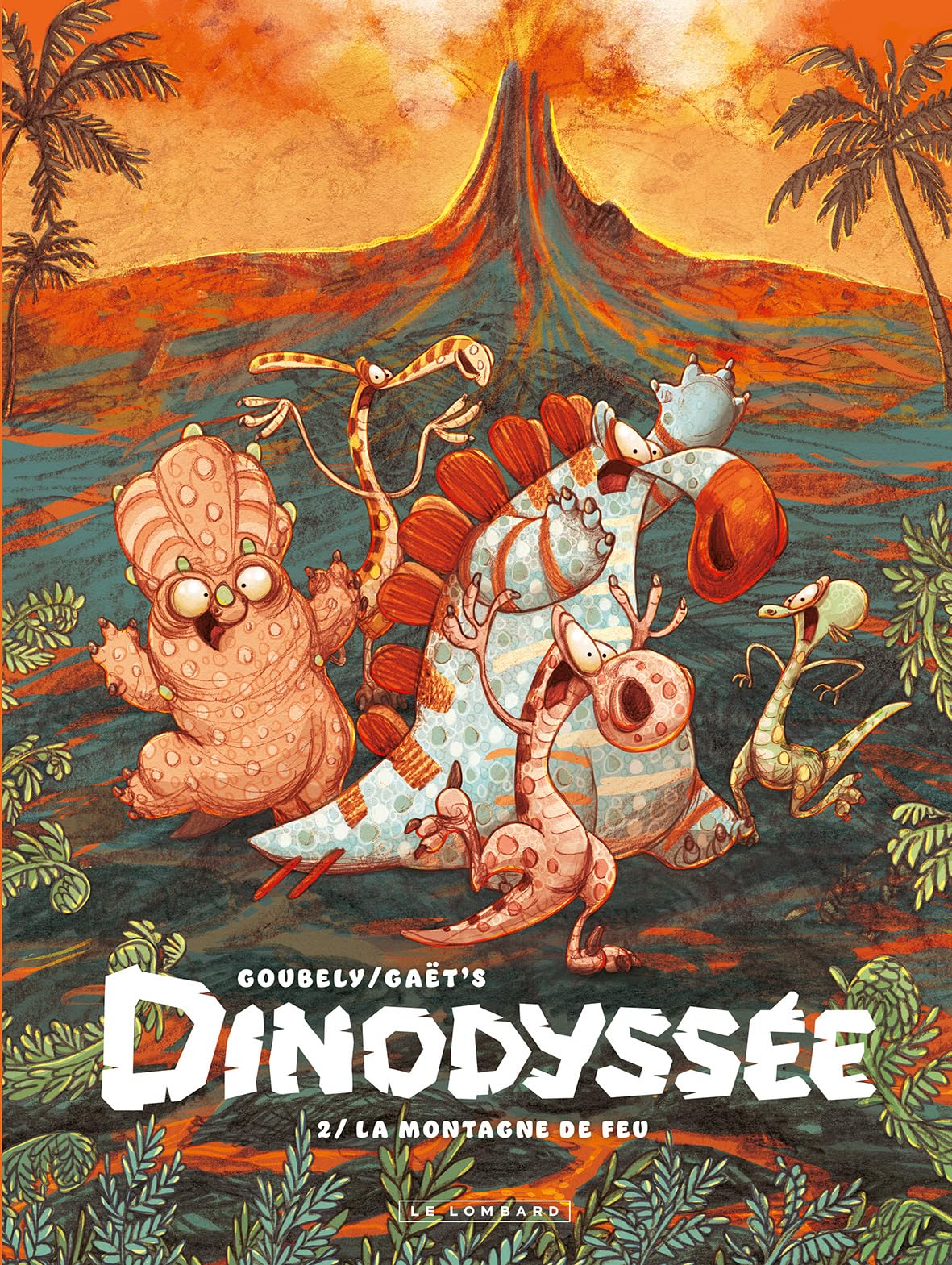 Dinodyssée - Tome 2 - La montagne de feu 9782808214933