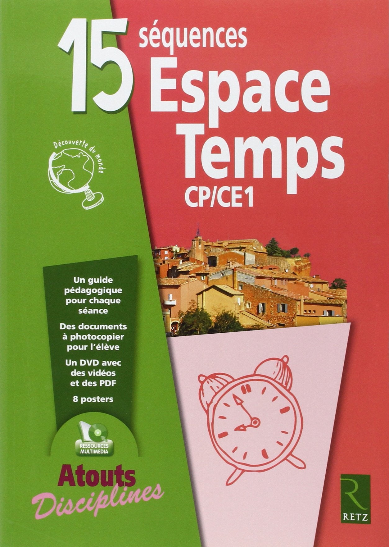 15 séquences Espace Temps CP CE1 (1Cédérom) 9782725631028