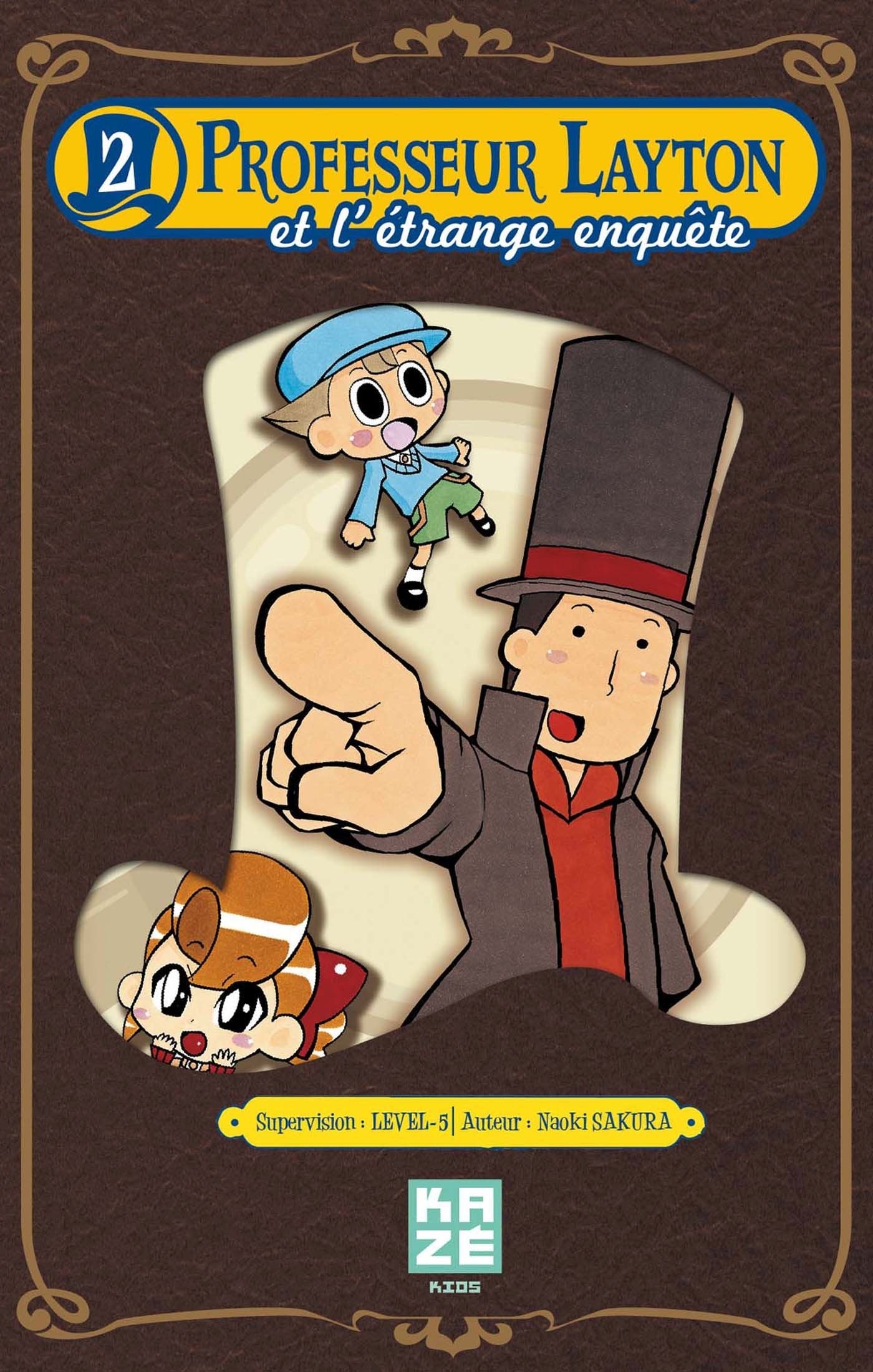 Le professeur Layton et l'étrange enquête T02 9782820302755