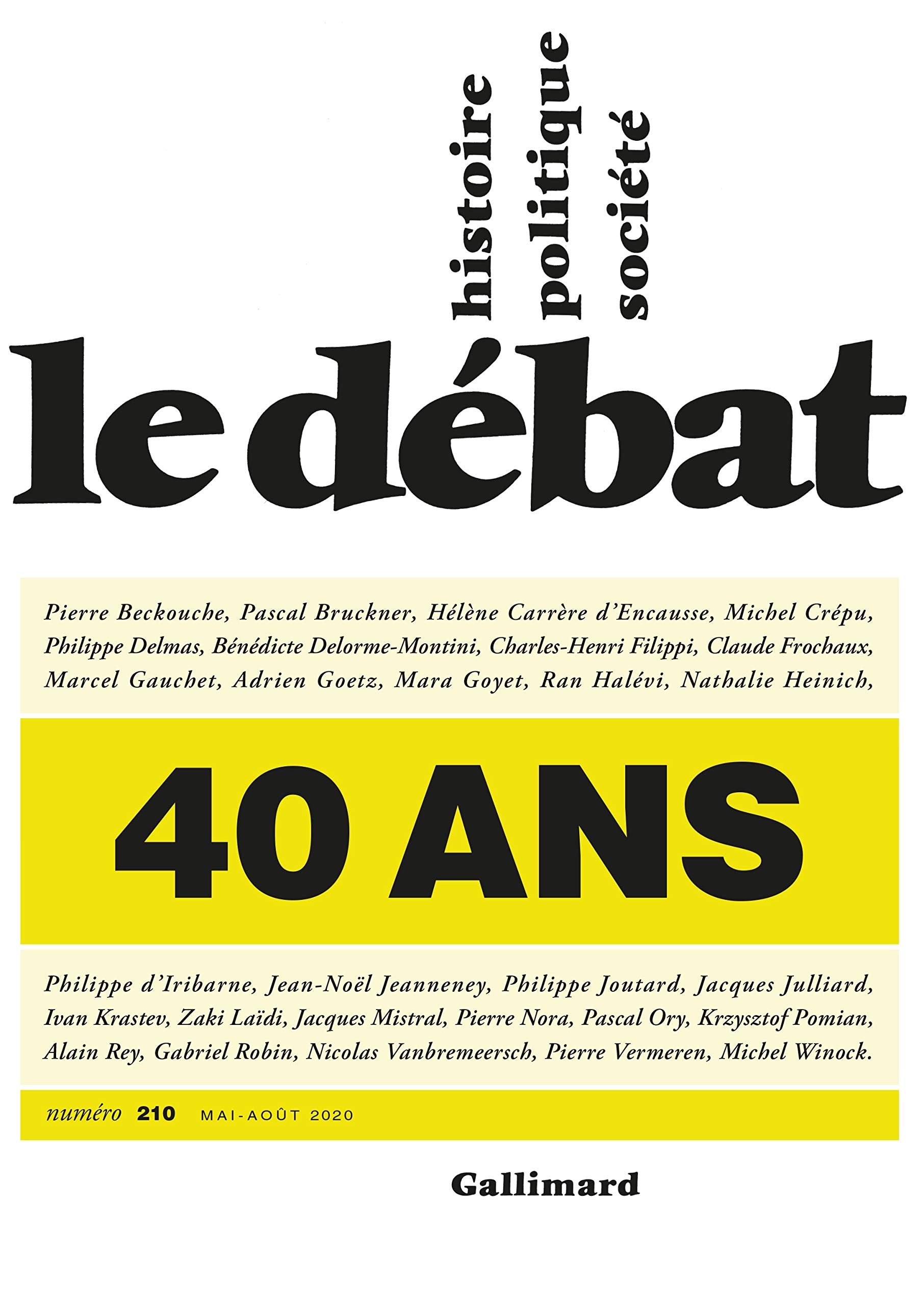 Le Débat 9782072901898