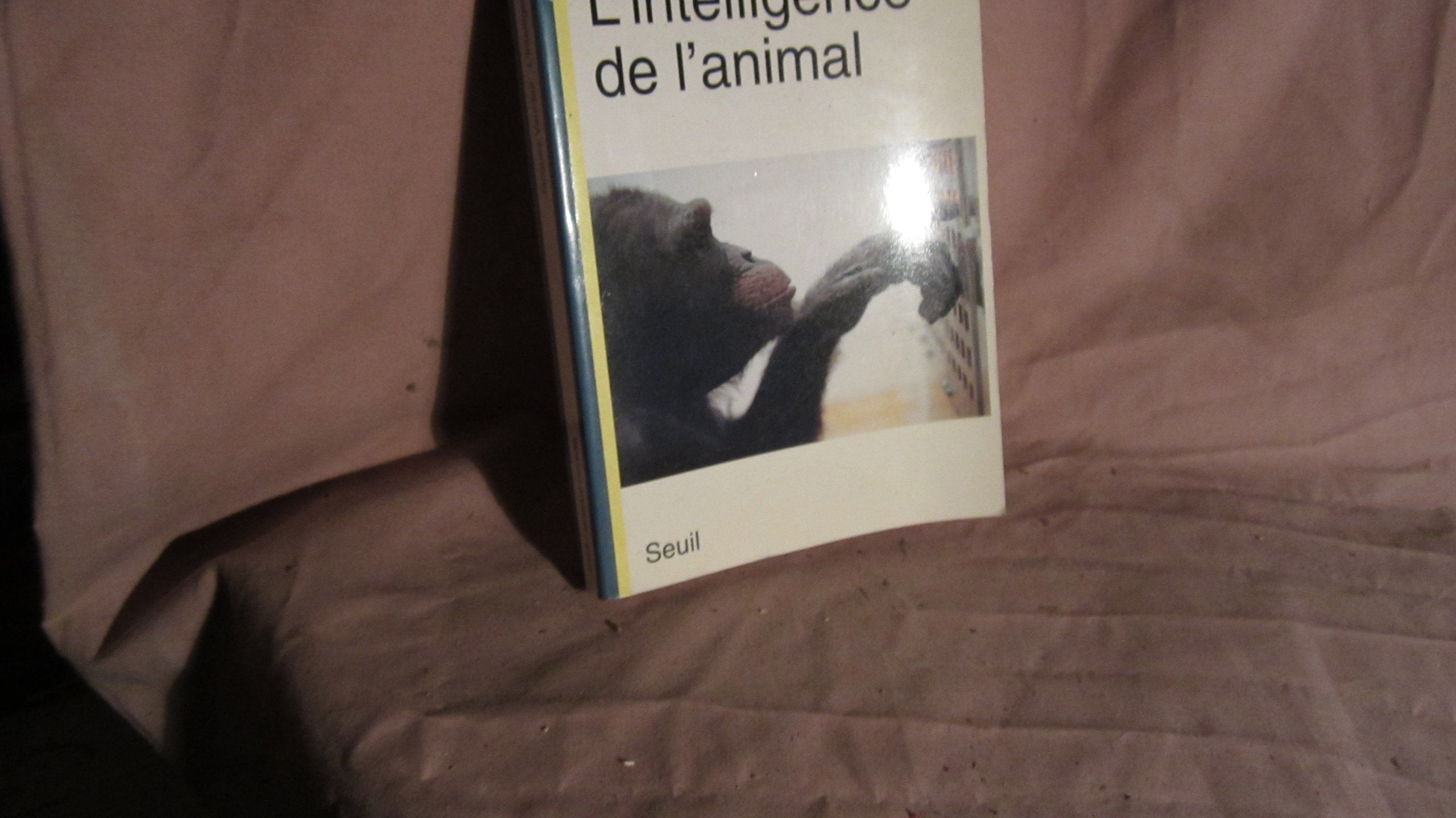 L'intelligence de l'animal 9782020132916