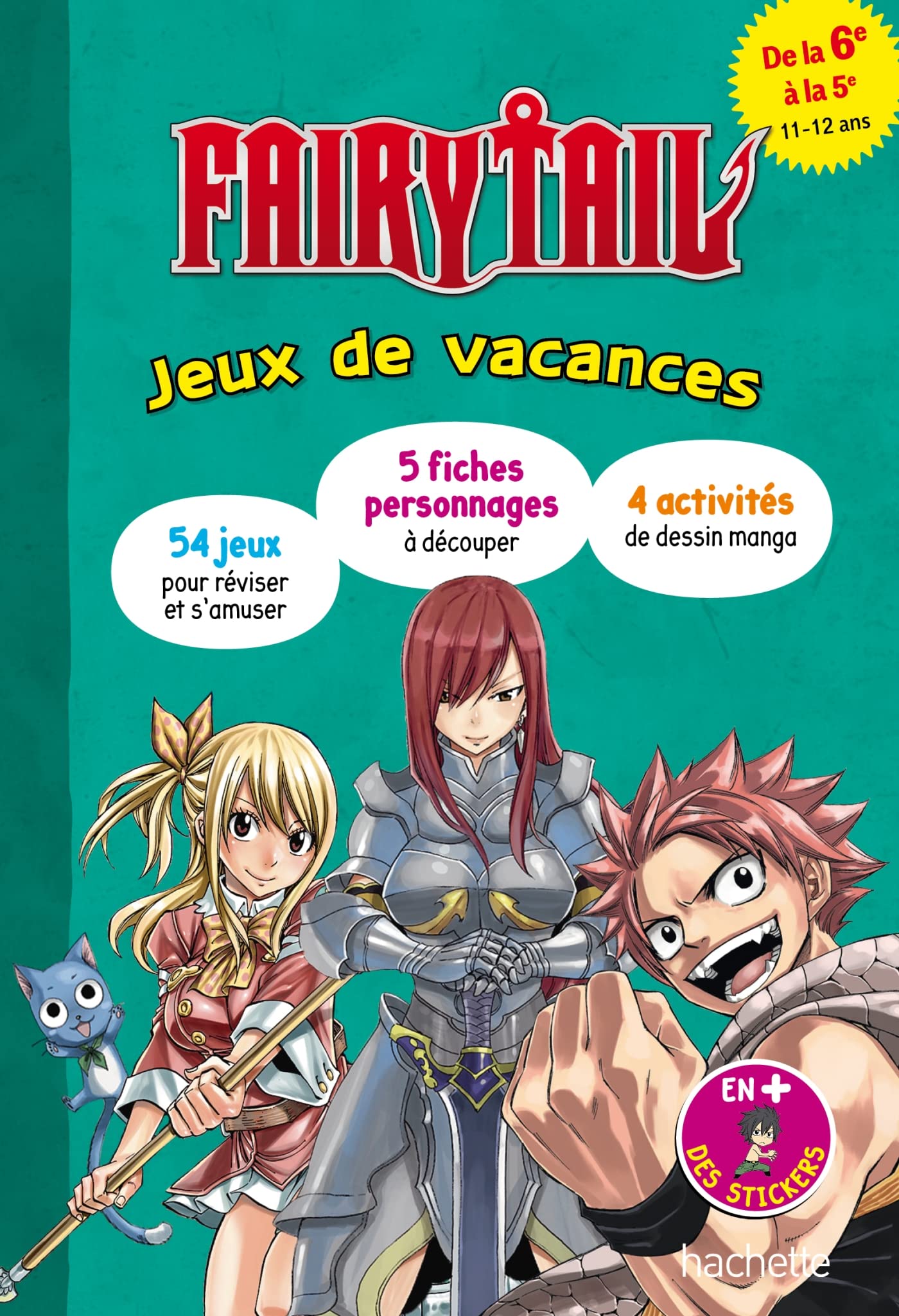 Fairy Tail - Jeux de vacances 2025 - De la 6e à la 5e 9782017148654