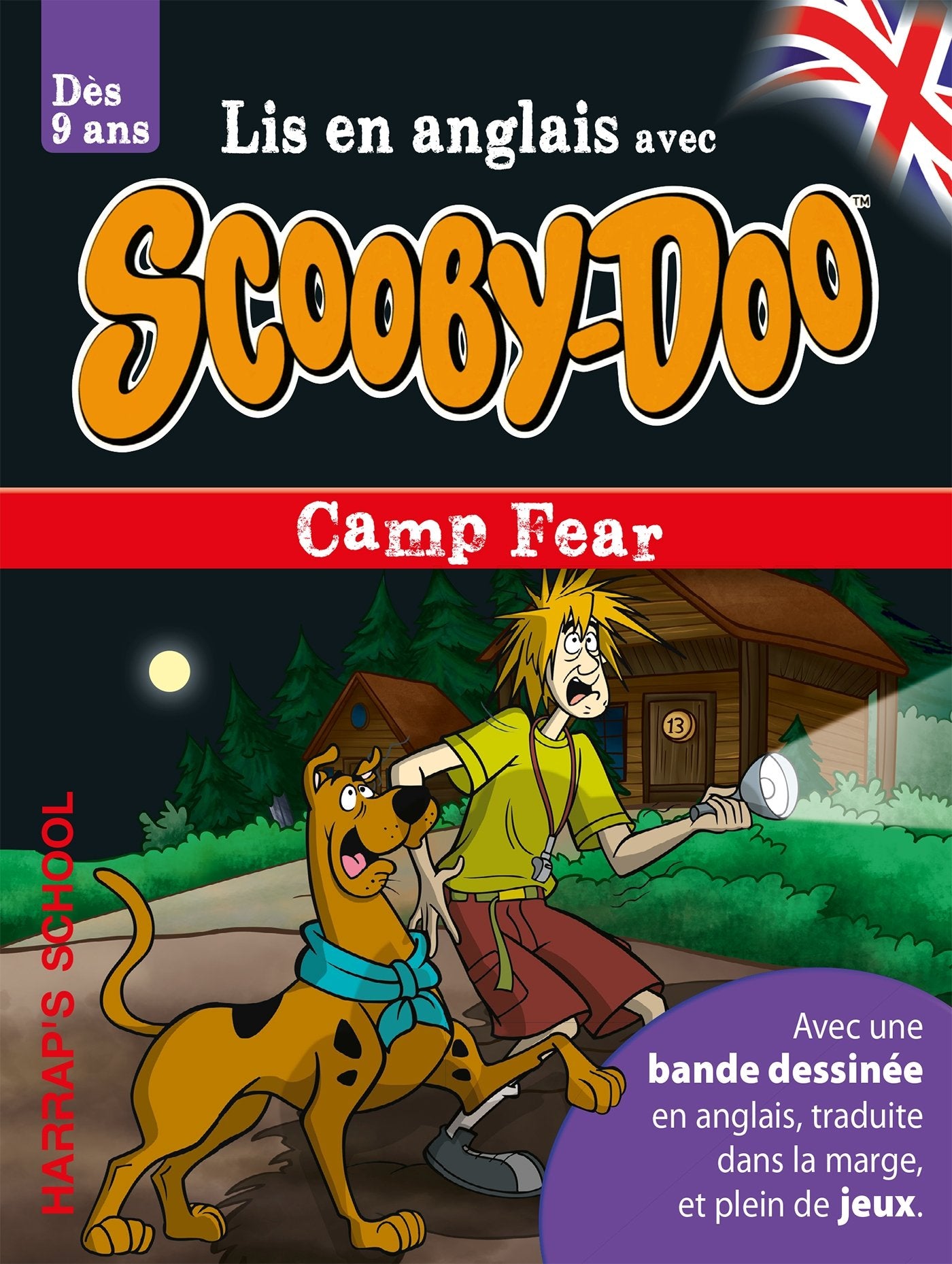 A story and games with Scooby-doo Camp Fear 9782818704349