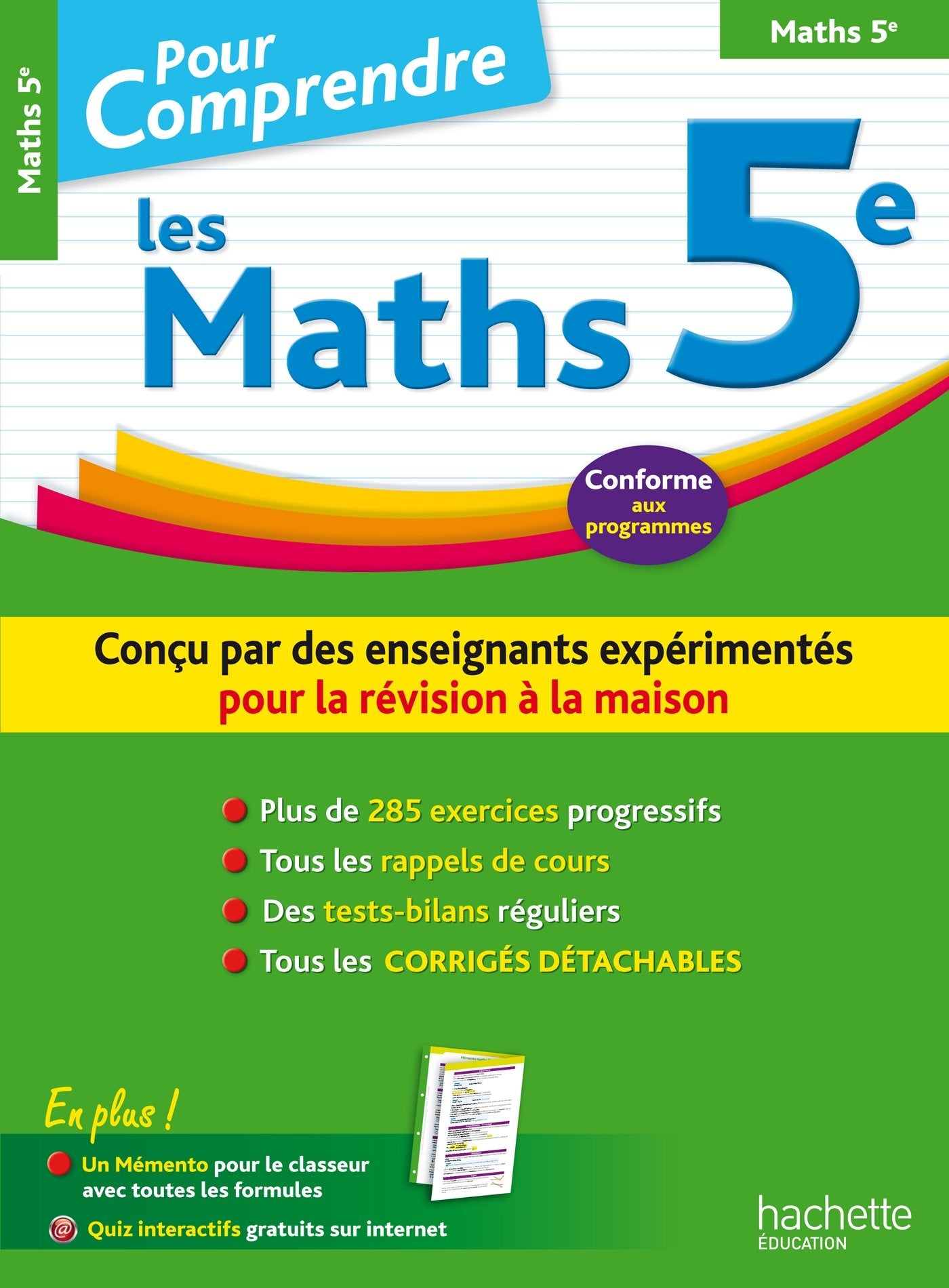 Pour comprendre les maths 5e 9782012706958