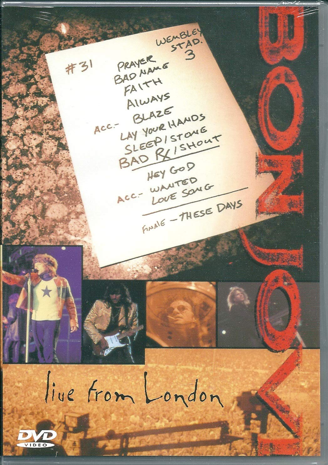 Bon Jovi : Live from London 0602498233634