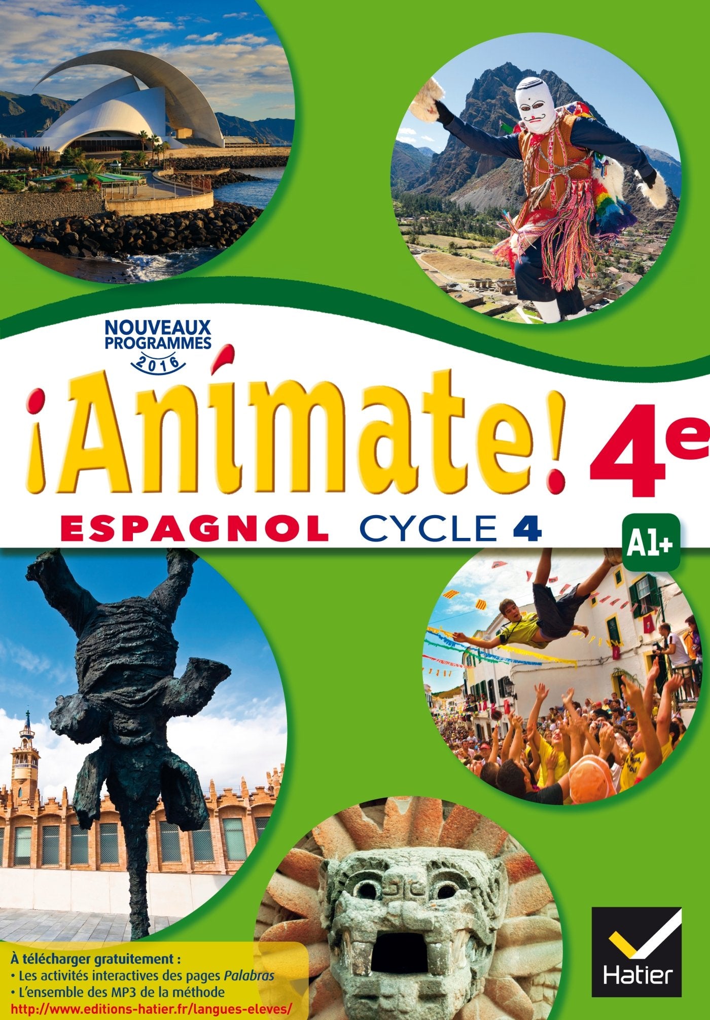 Espagnol 4e Cycle 4 Animate! : LV2 A1+ 9782401026995