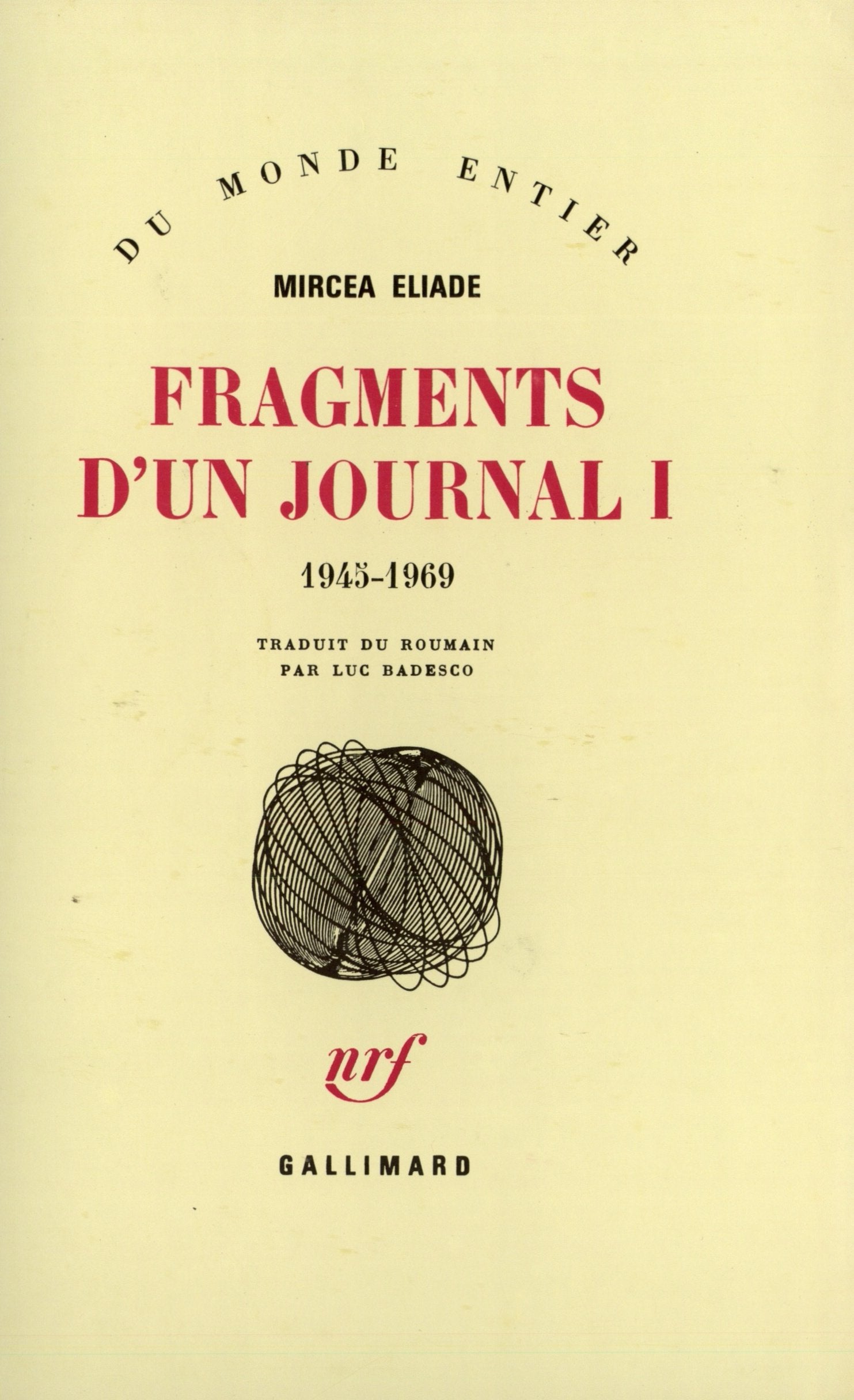 Fragments d'un Journal (Tome 1-1945-1969) 9782070285297