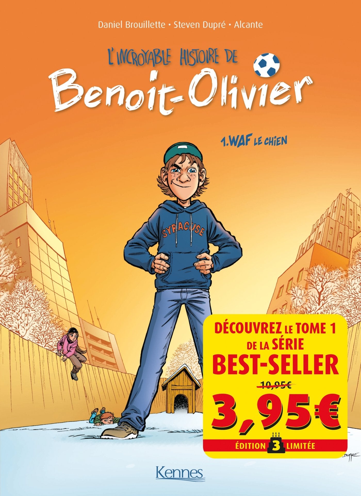BENOIT-OLIVIER BD T01 - Offre découverte: Waf le chien 9782875803467