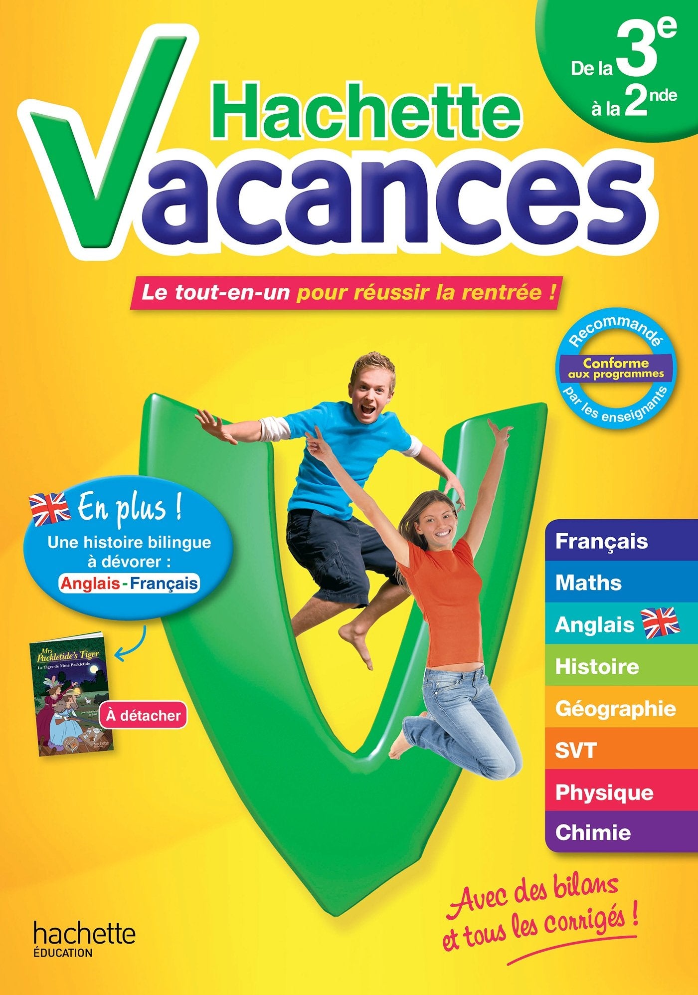 Hachette vacances de la 3e à la 2e: Le tout-en-un pour réussir la rentrée ! 9782011622372
