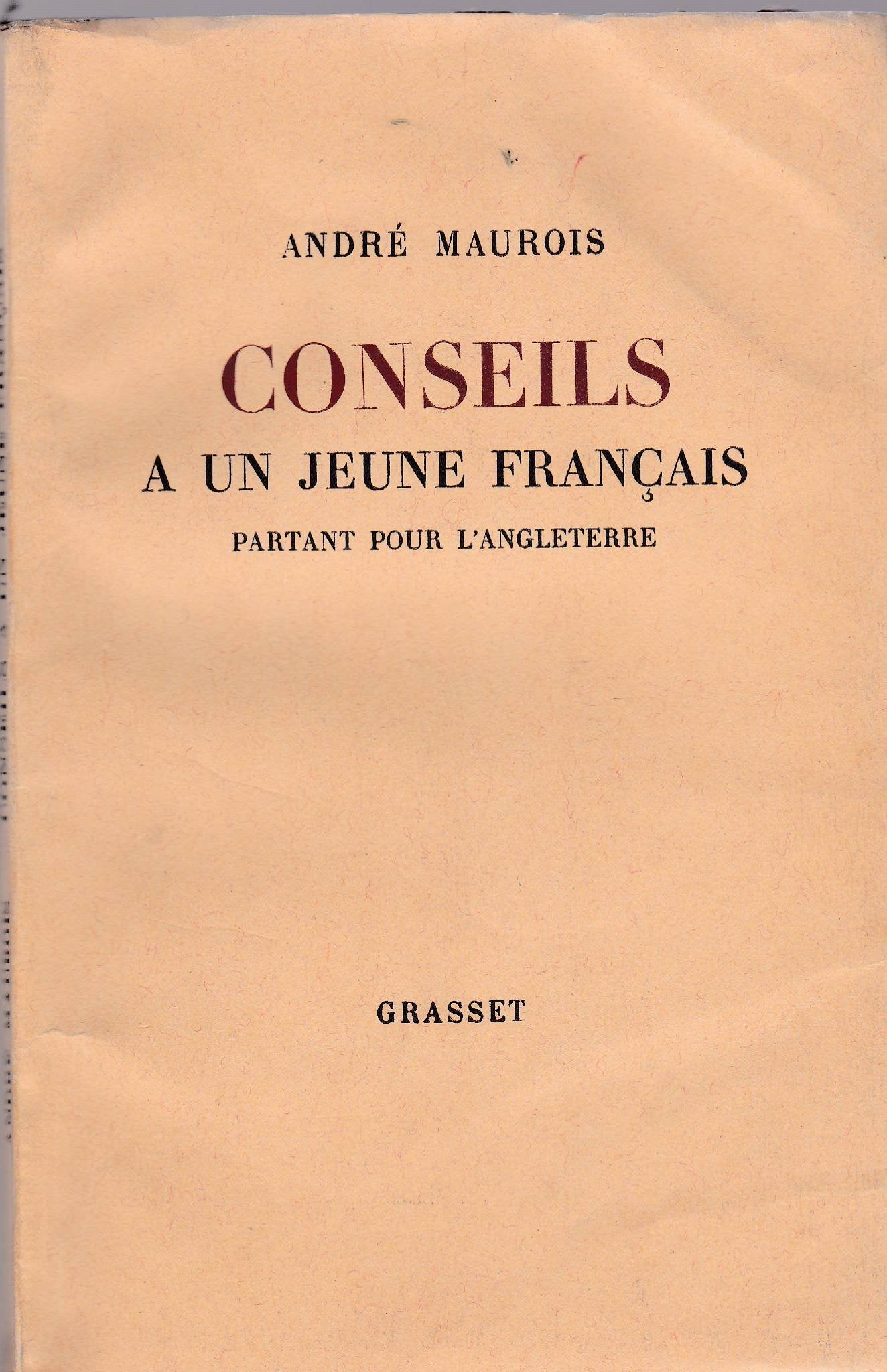 CONSEILS A UN JEUNE FRANCAIS PARTANT EN ANGLETERRE 
