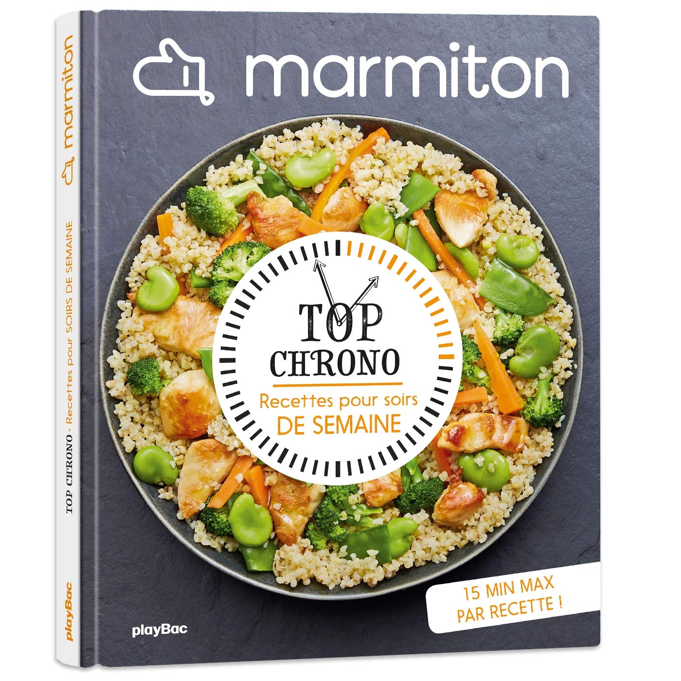 Top Chrono avec Marmiton - Recettes pour les soirs de semaine 9782809670004