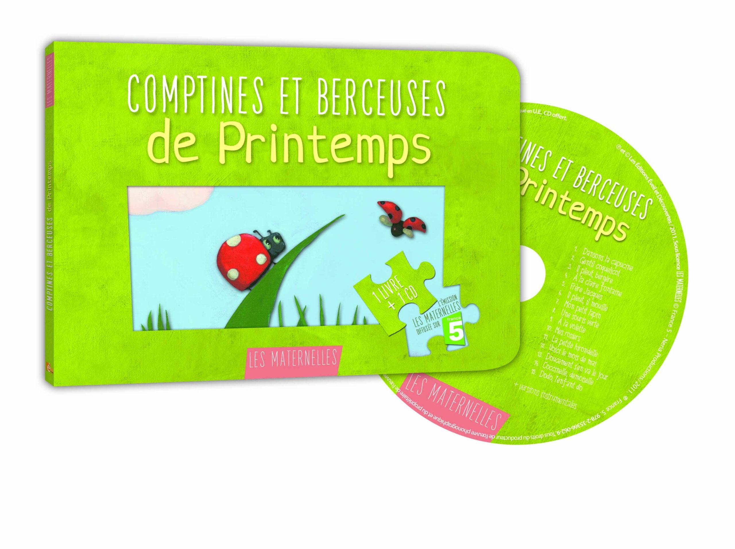 Comptines et berceuses de printemps 9782353660629