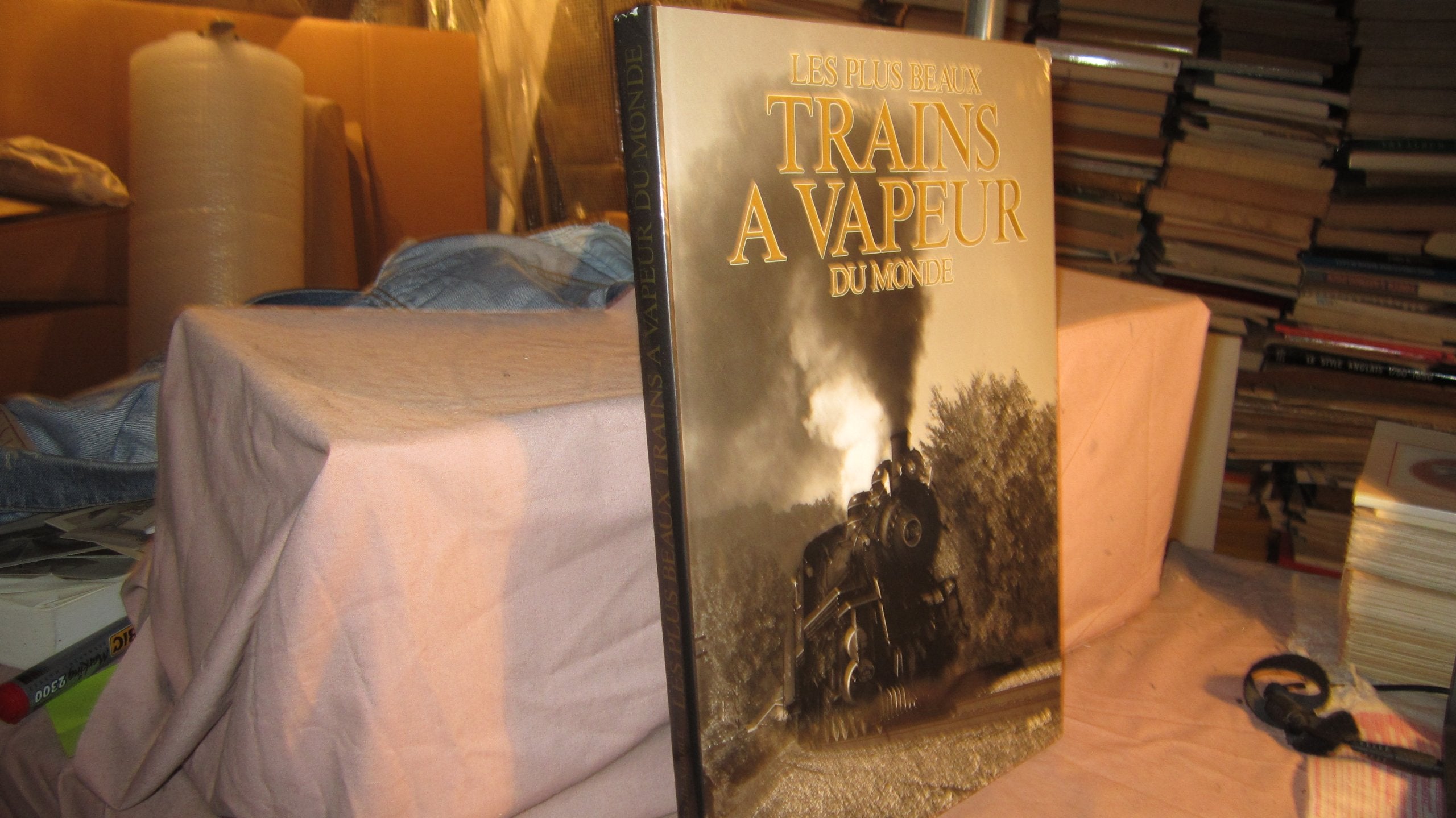 Les plus beaux trains a vapeur du monde 9782263017179