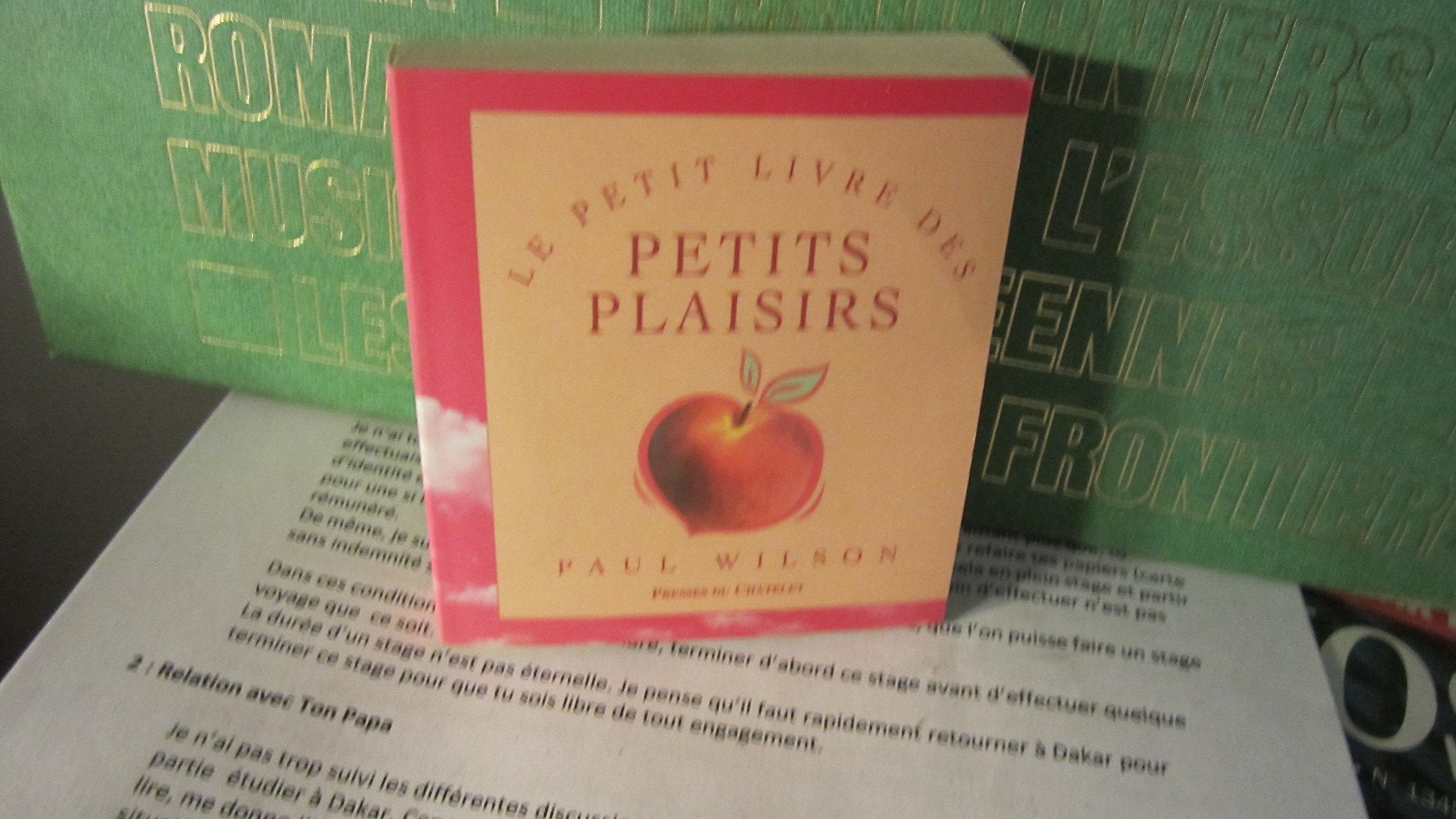 Petits plaisirs 9782911217838