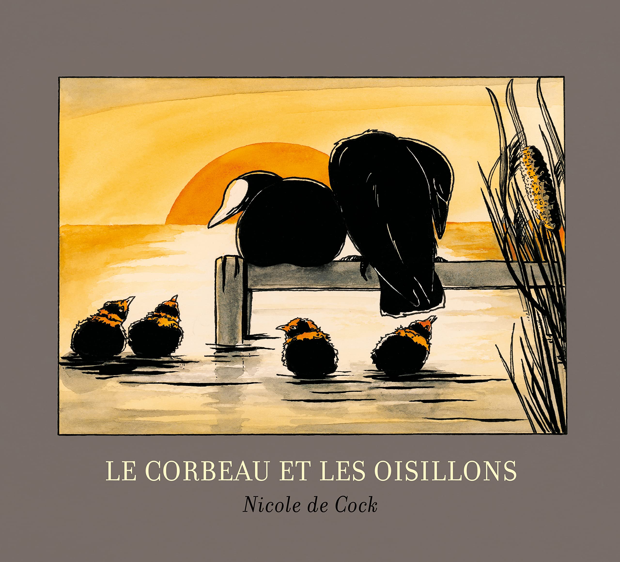 Le corbeau et les oisillons 9782878334647