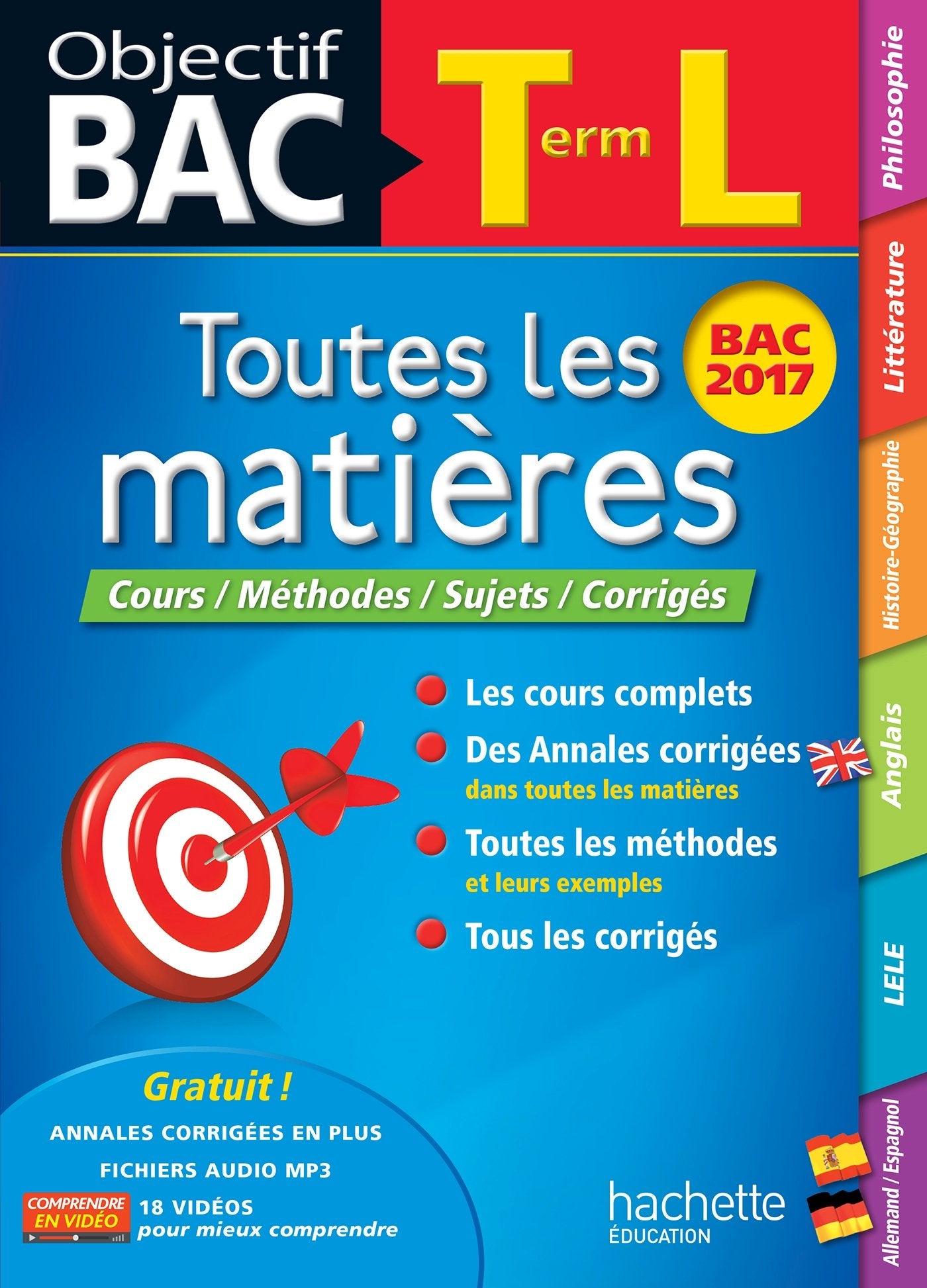 Toutes les matières Tle L 9782012903272