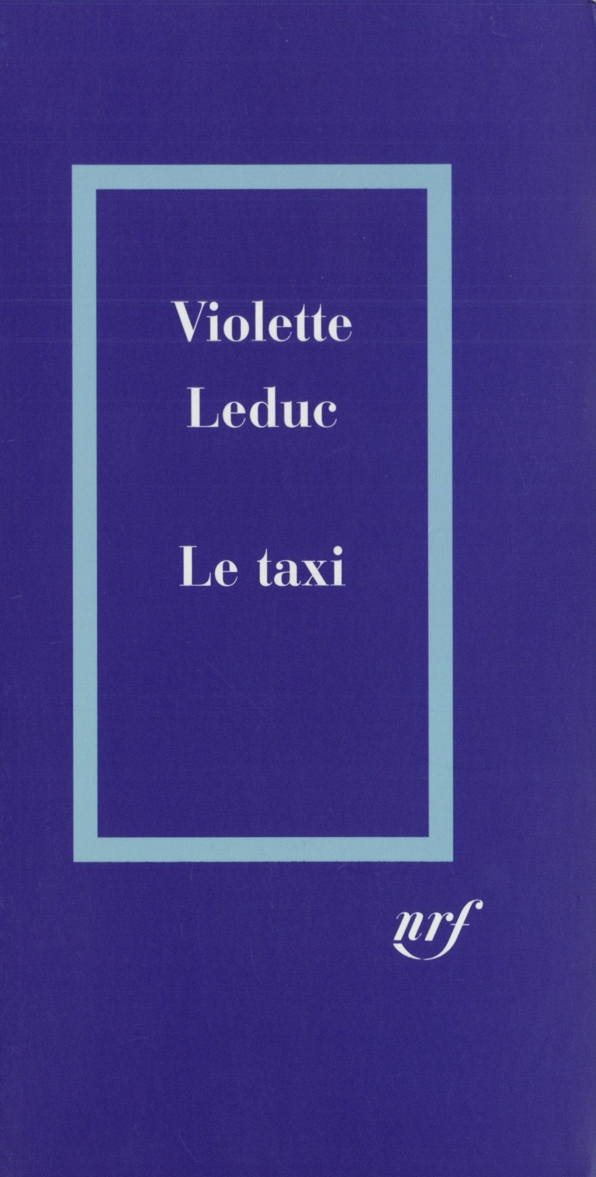 Le Taxi 9782070279807