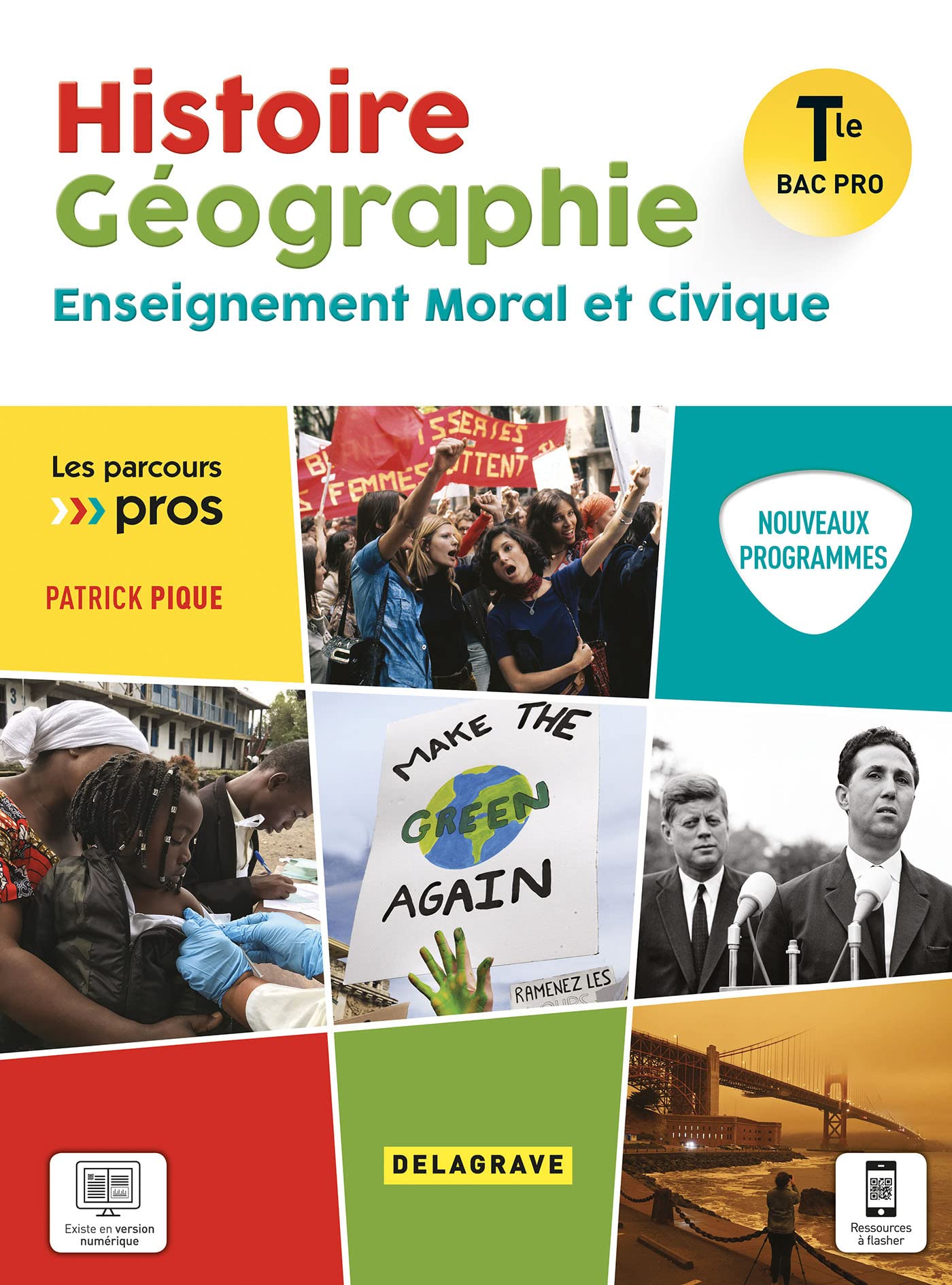 Histoire Géographie EMC Tle Bac Pro (2021) - Pochette élève 9782206401379