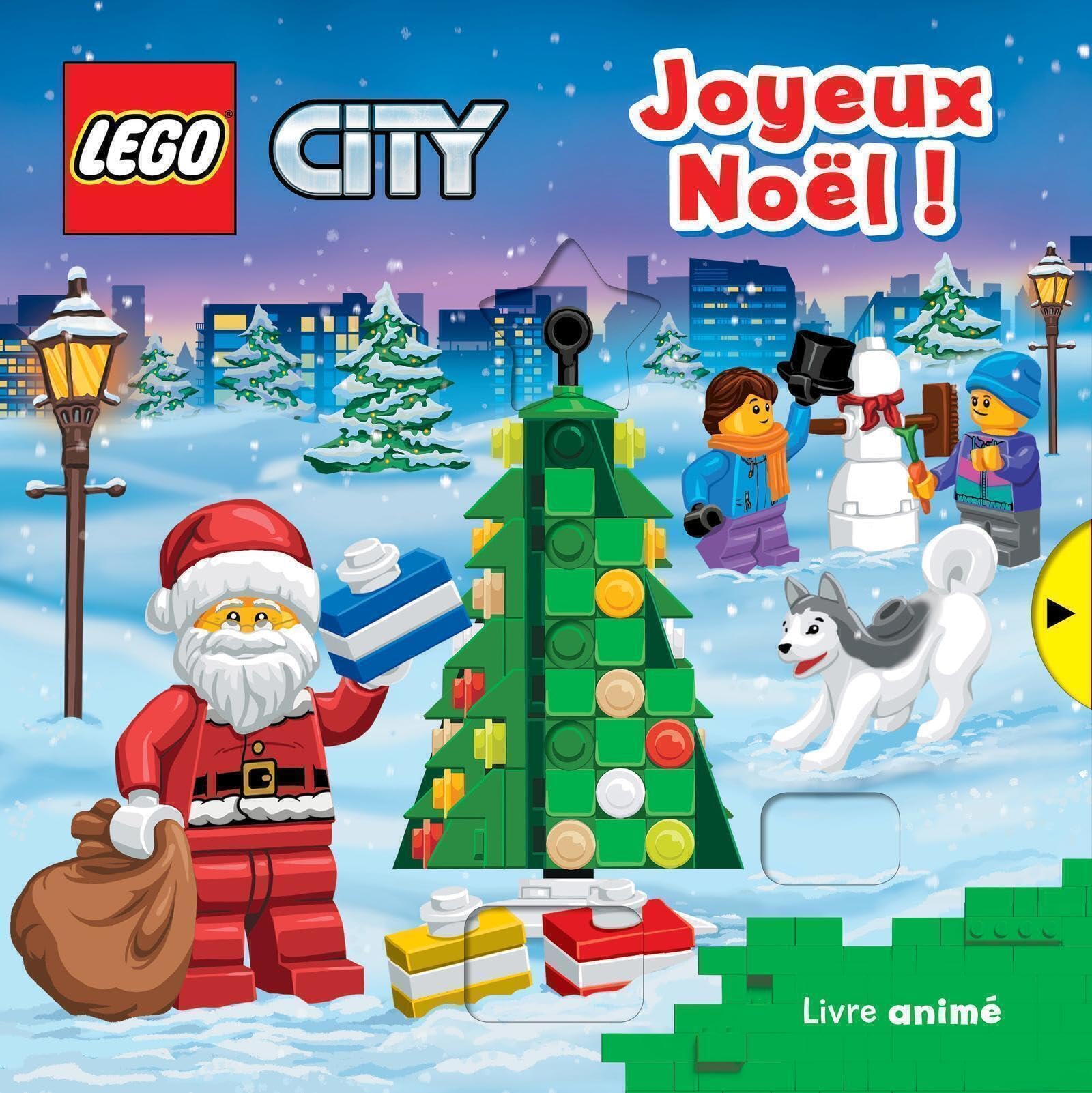 LEGO® City Joyeux Noël !: Livre animé 9782416013850