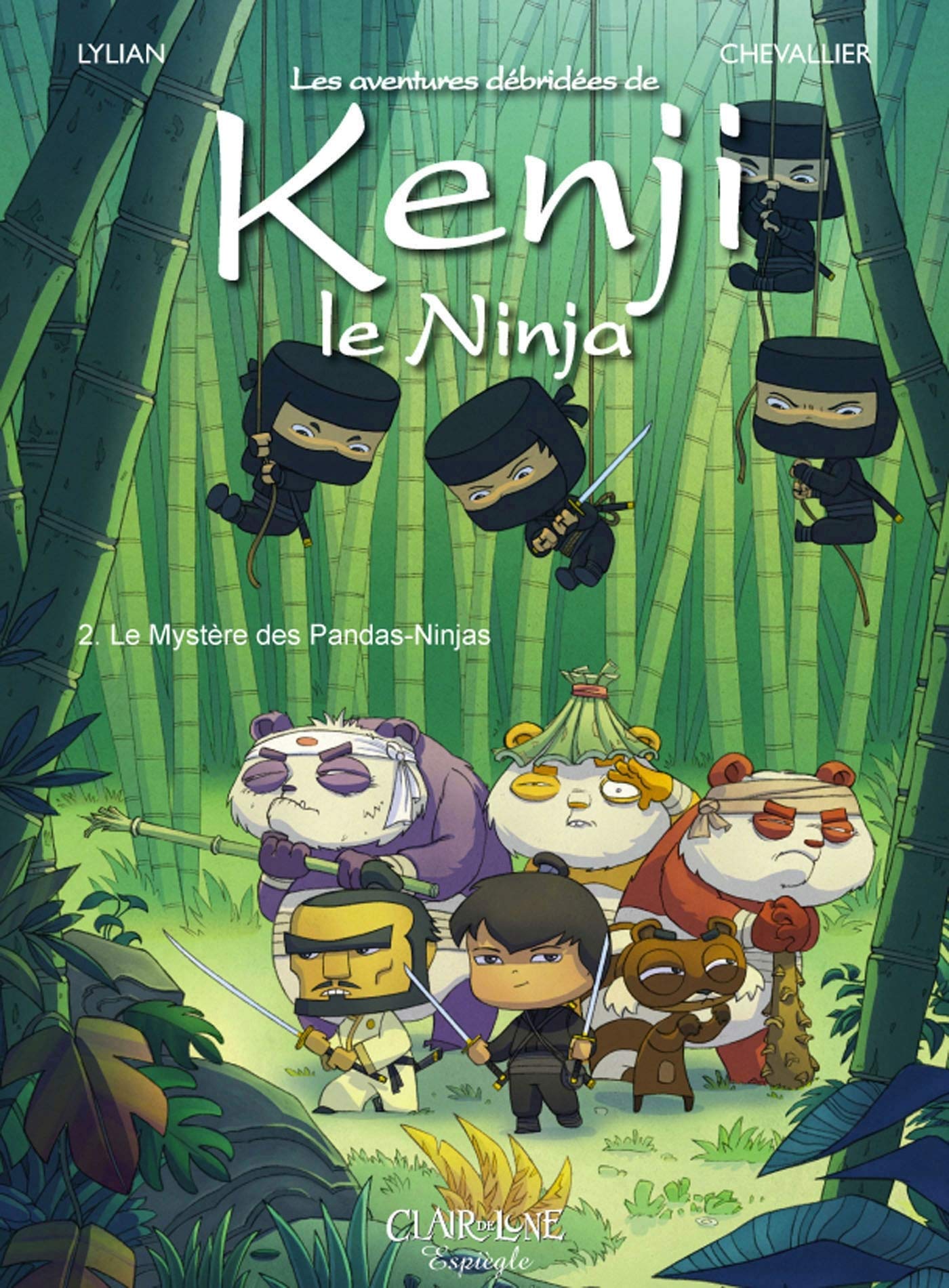 Kenji le Ninja T2: Le Mystère des pandas 9782353254149