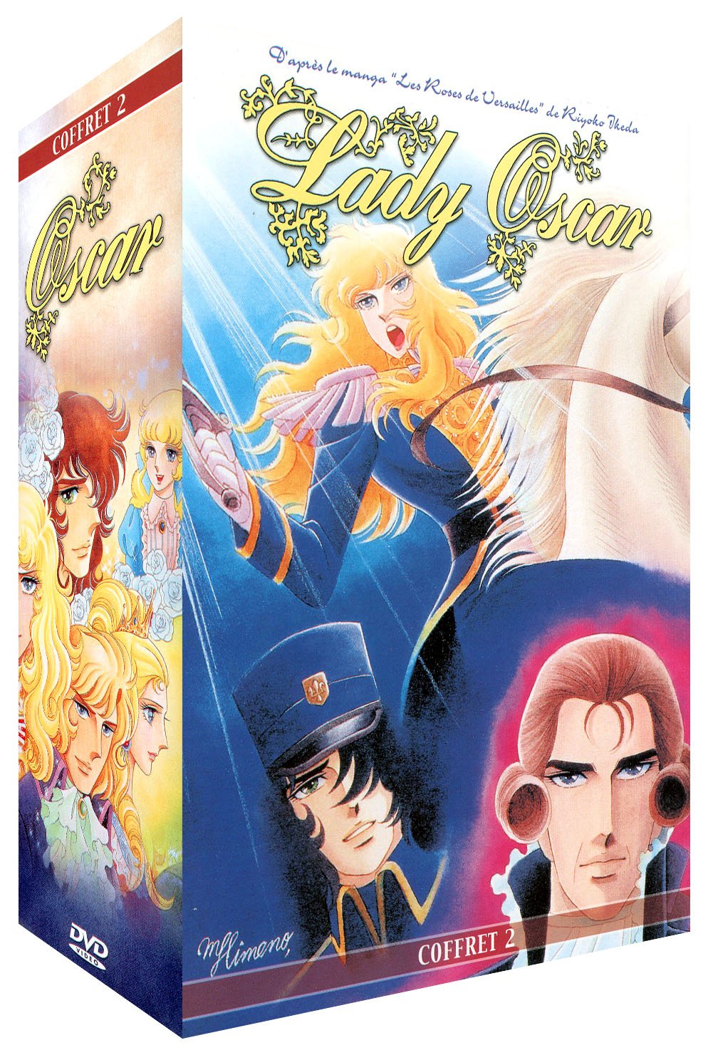 Lady Oscar - Coffret 4 DVD - Partie 2 - 20 épisodes VF 3760000563222